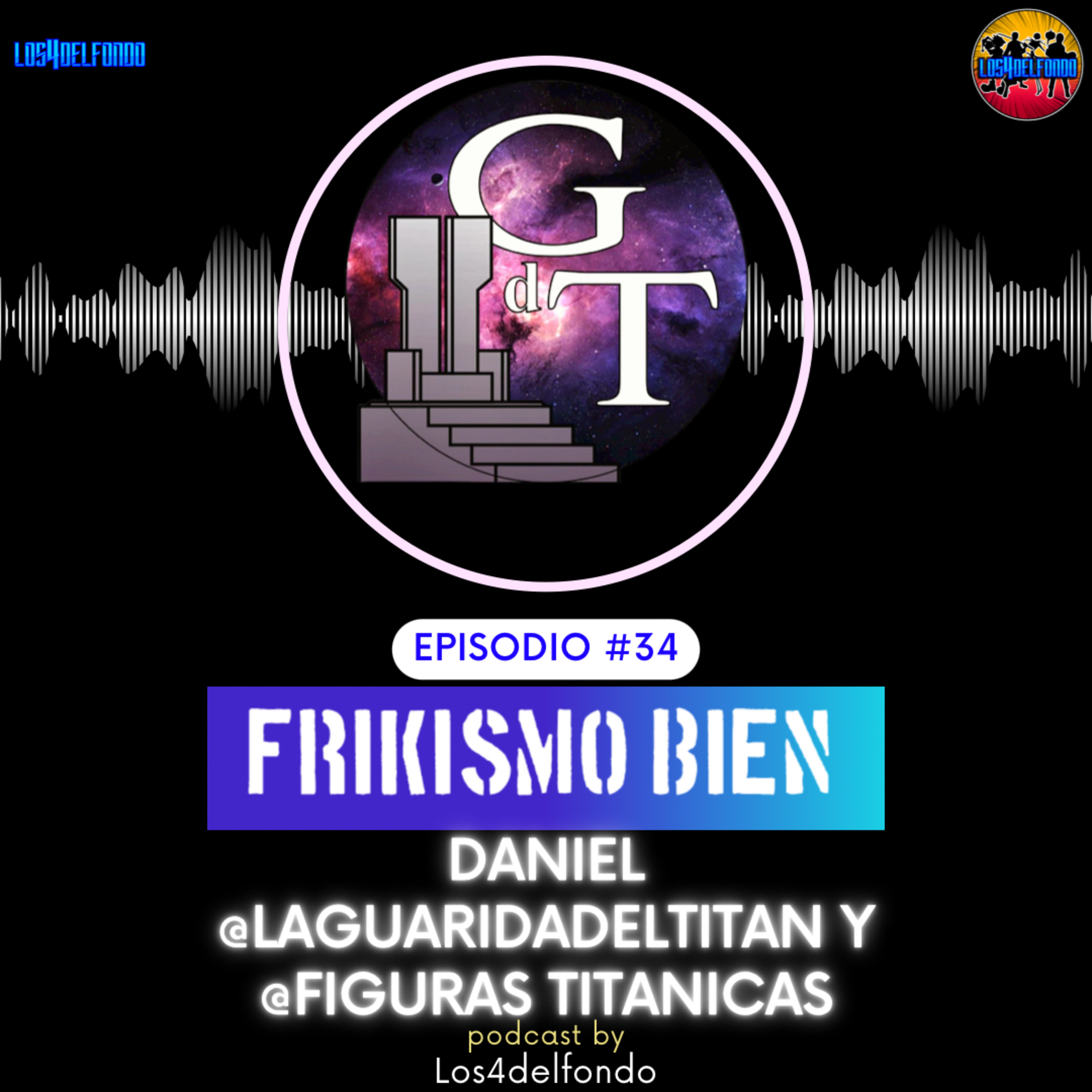 FRIKISMO BIEN #34 DANIEL @laguaridadeltitan y @figurastitanicas episode artwork