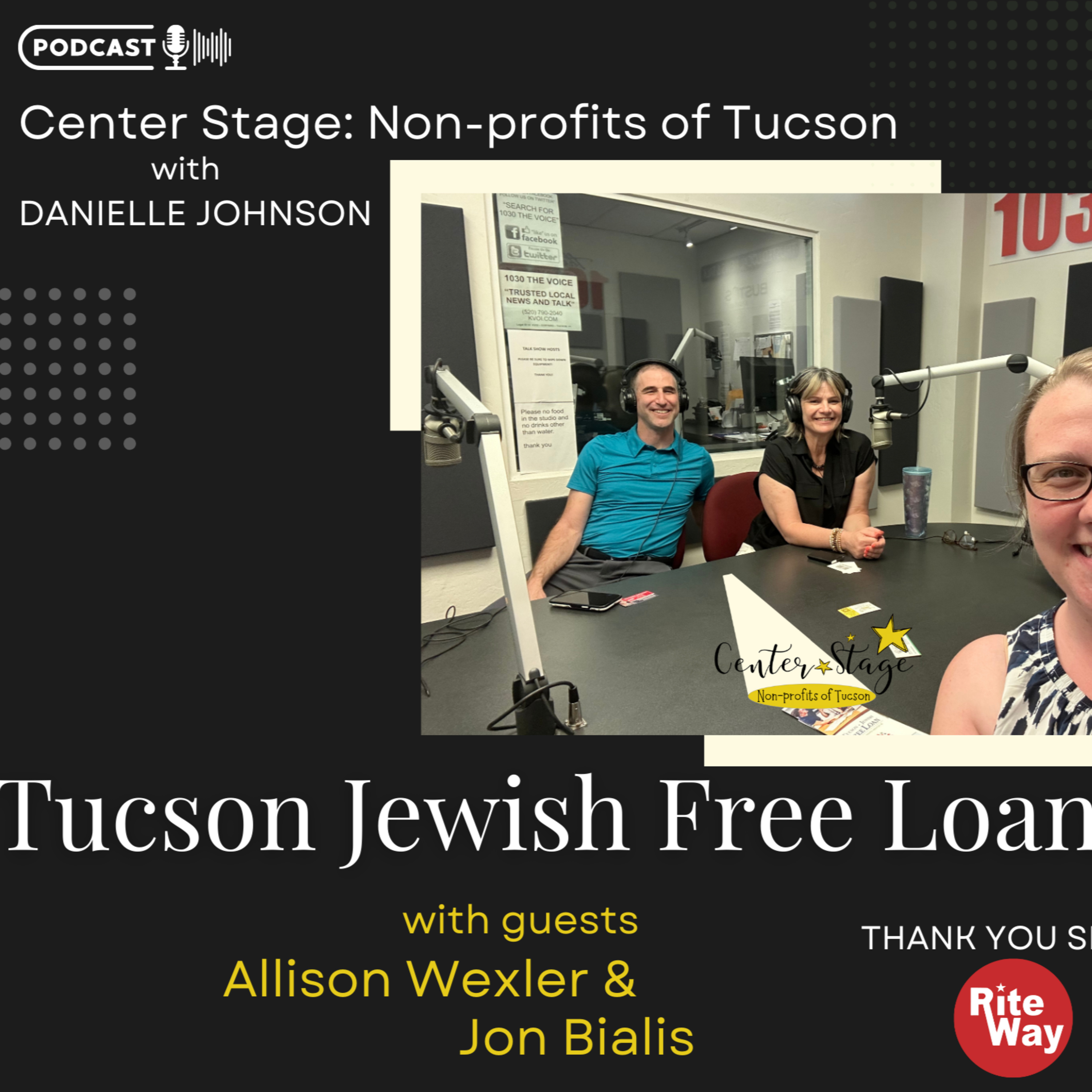 Tucson Jewish Free Loan with Allison Wexler and Jon Bialis