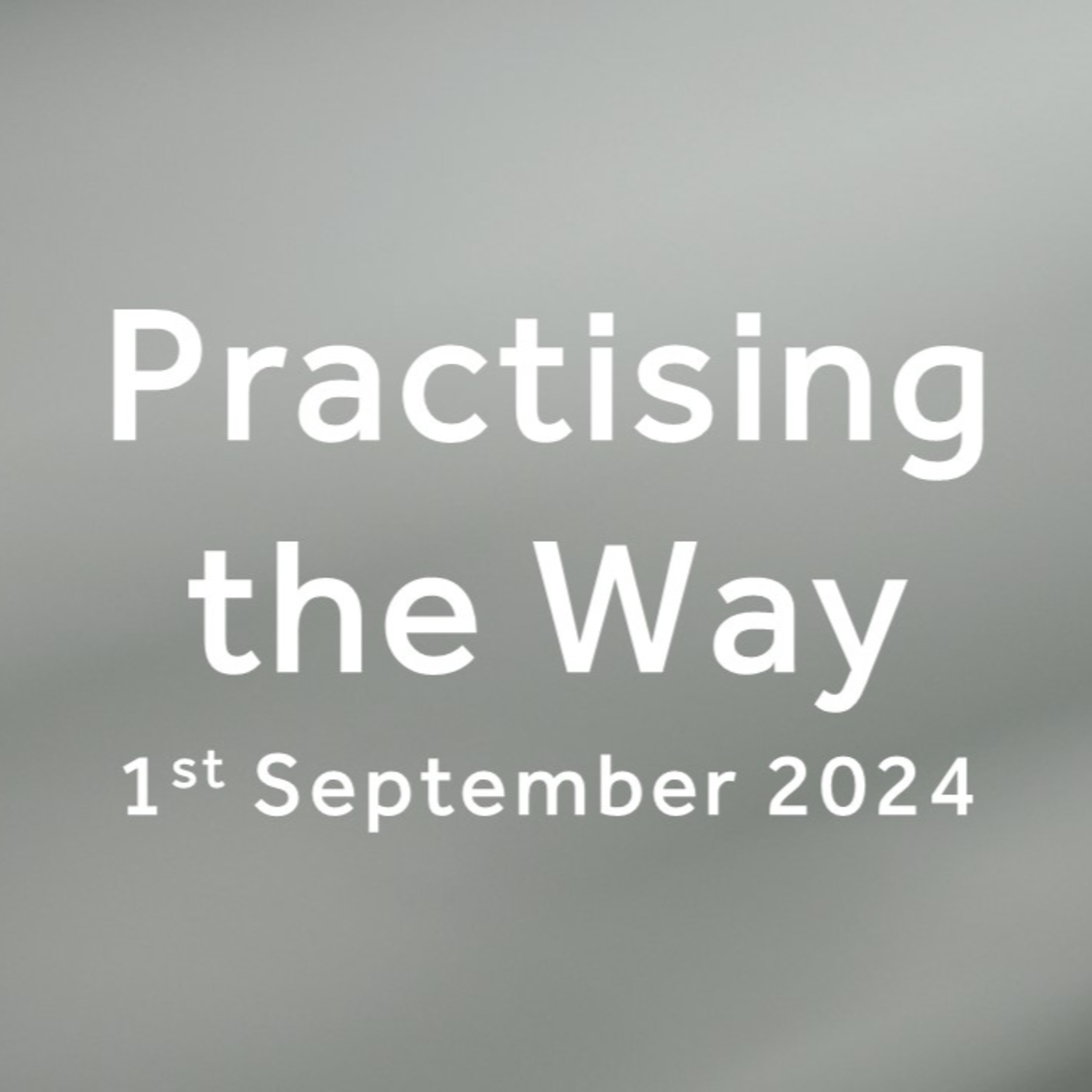01/09/2024 -MosaicNC - Rich Bradley -Practicing the Way week 1 