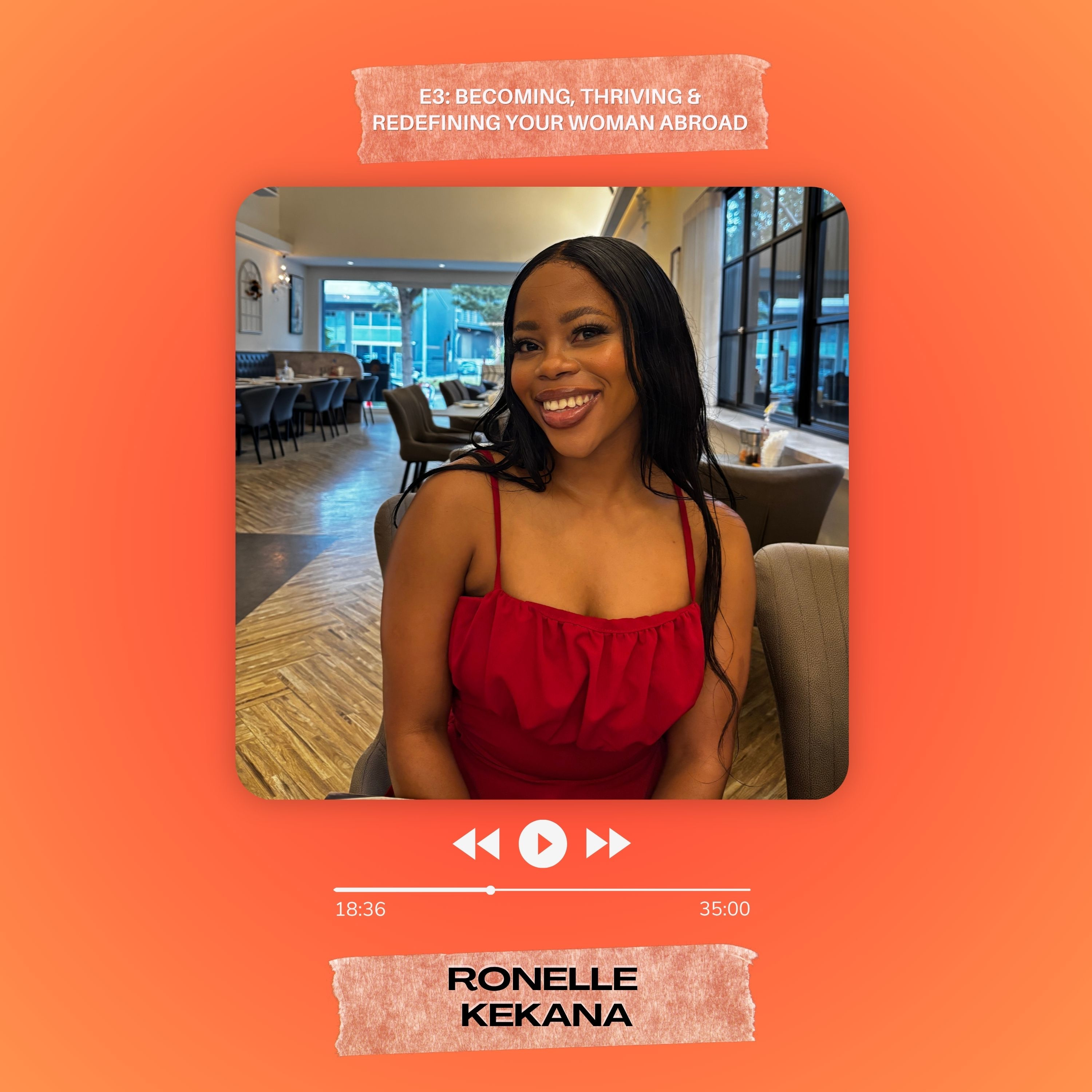 Soft Mbokodos: Becoming, Thriving & Redefining your womanhood abroad with Ronelle Kekana episode artwork