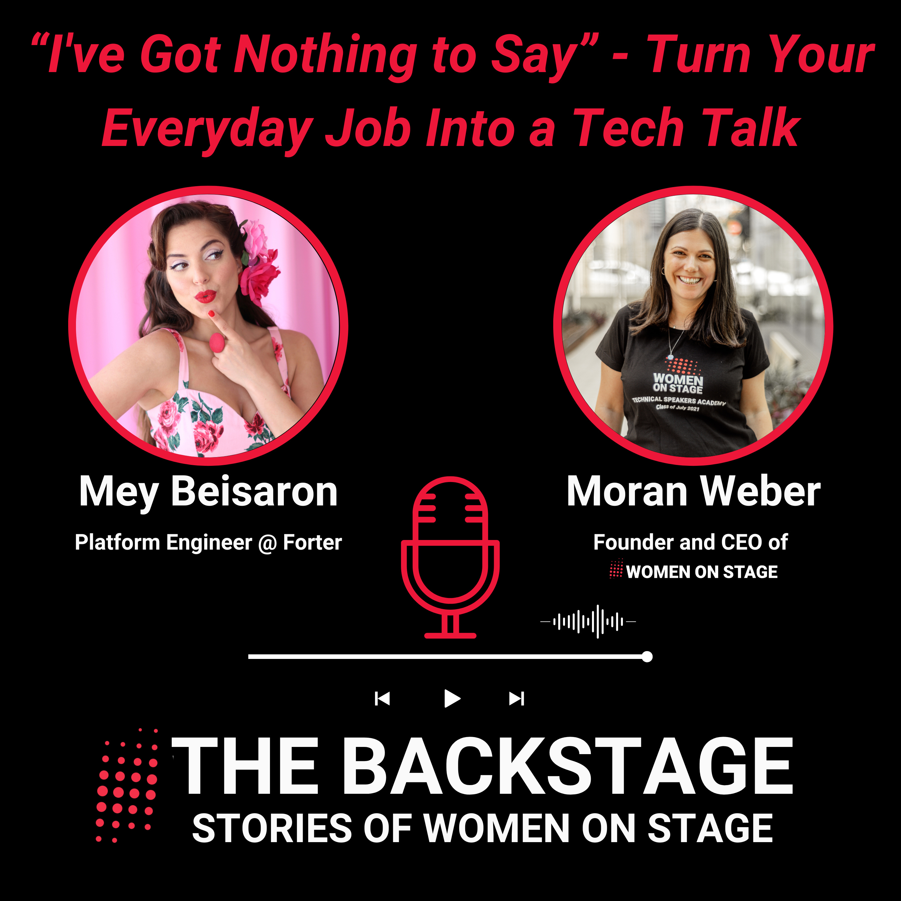 "I've Got Nothing to Say" - Turn Your Everyday Job Into a Tech Talk episode artwork