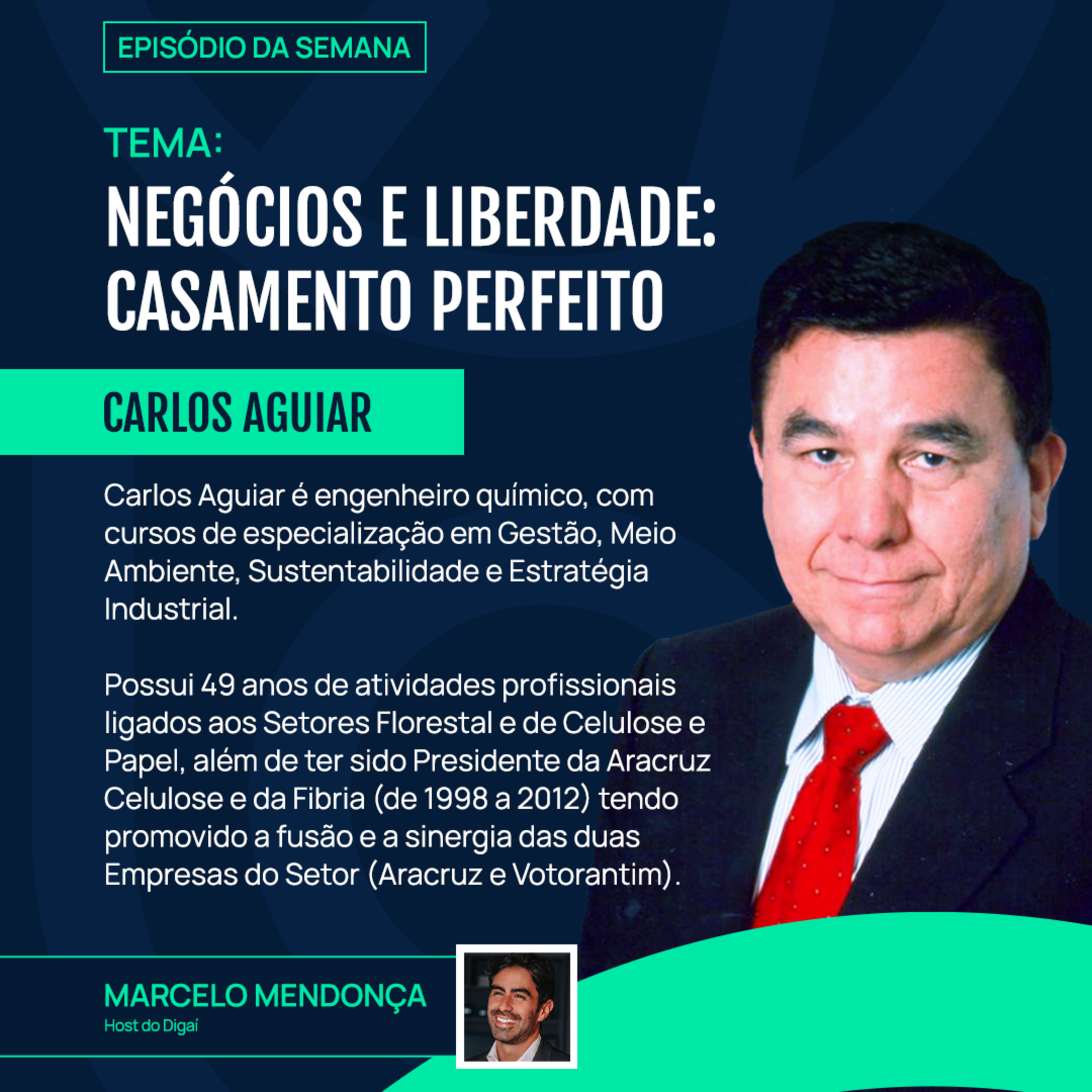 Carlos Aguiar | Negócios e Liberdade: Casamento Perfeito | Podcast Digaí #165 episode artwork
