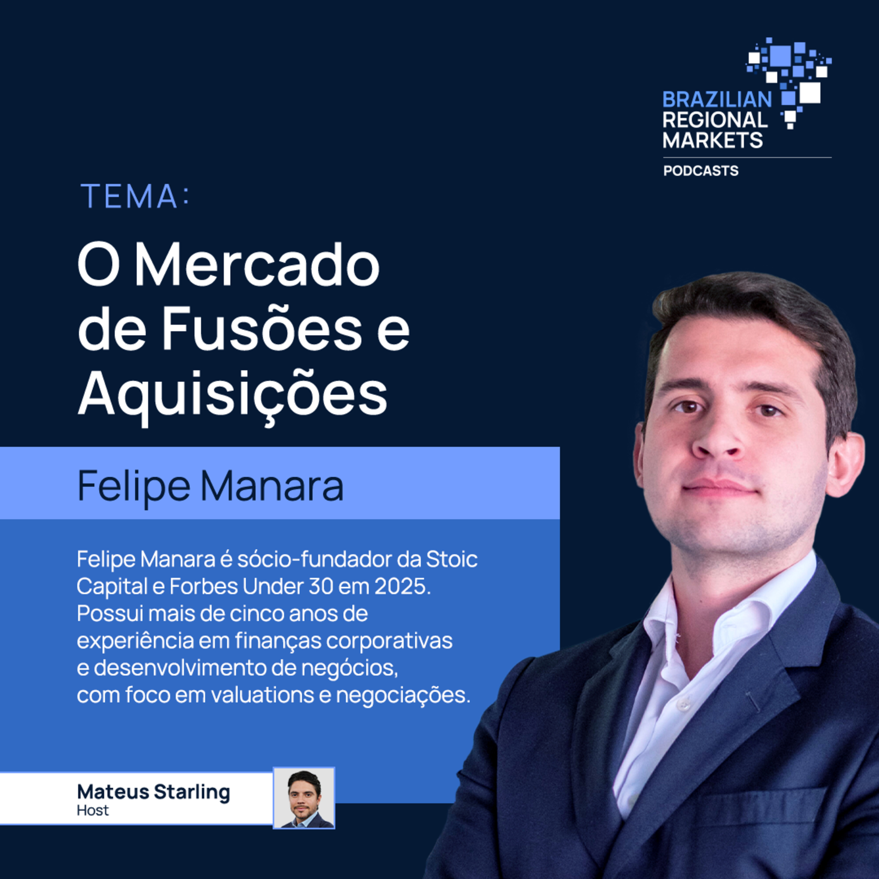 BRM em Brasília 2025 | Felipe Manara | O Mercado de Fusões e Aquisições episode artwork
