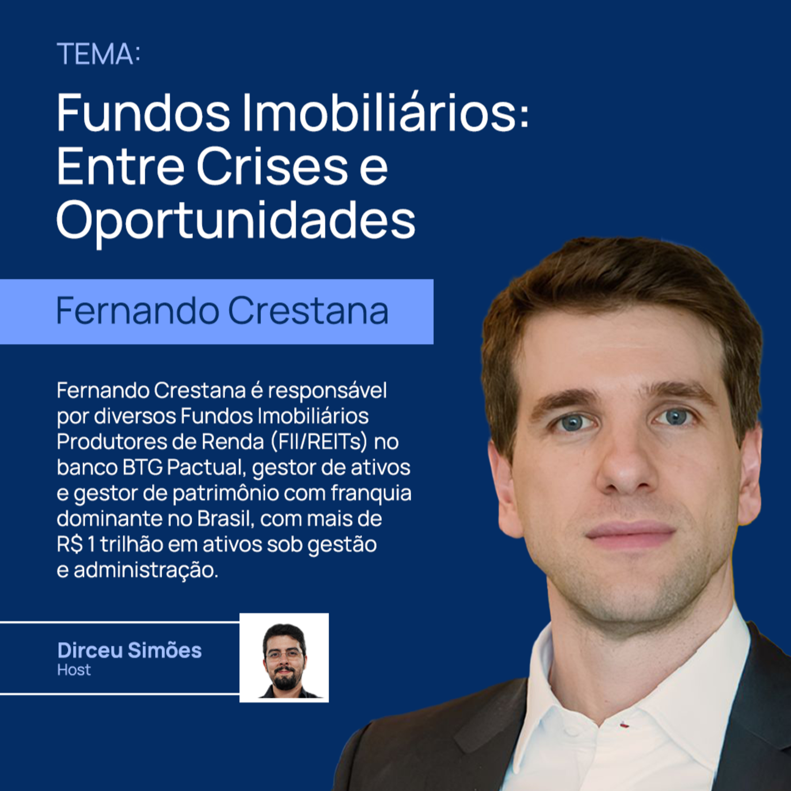 Fernando Crestana | Fundos Imobiliários: Entre Crises e Oportunidades | Market Lab #02 episode artwork