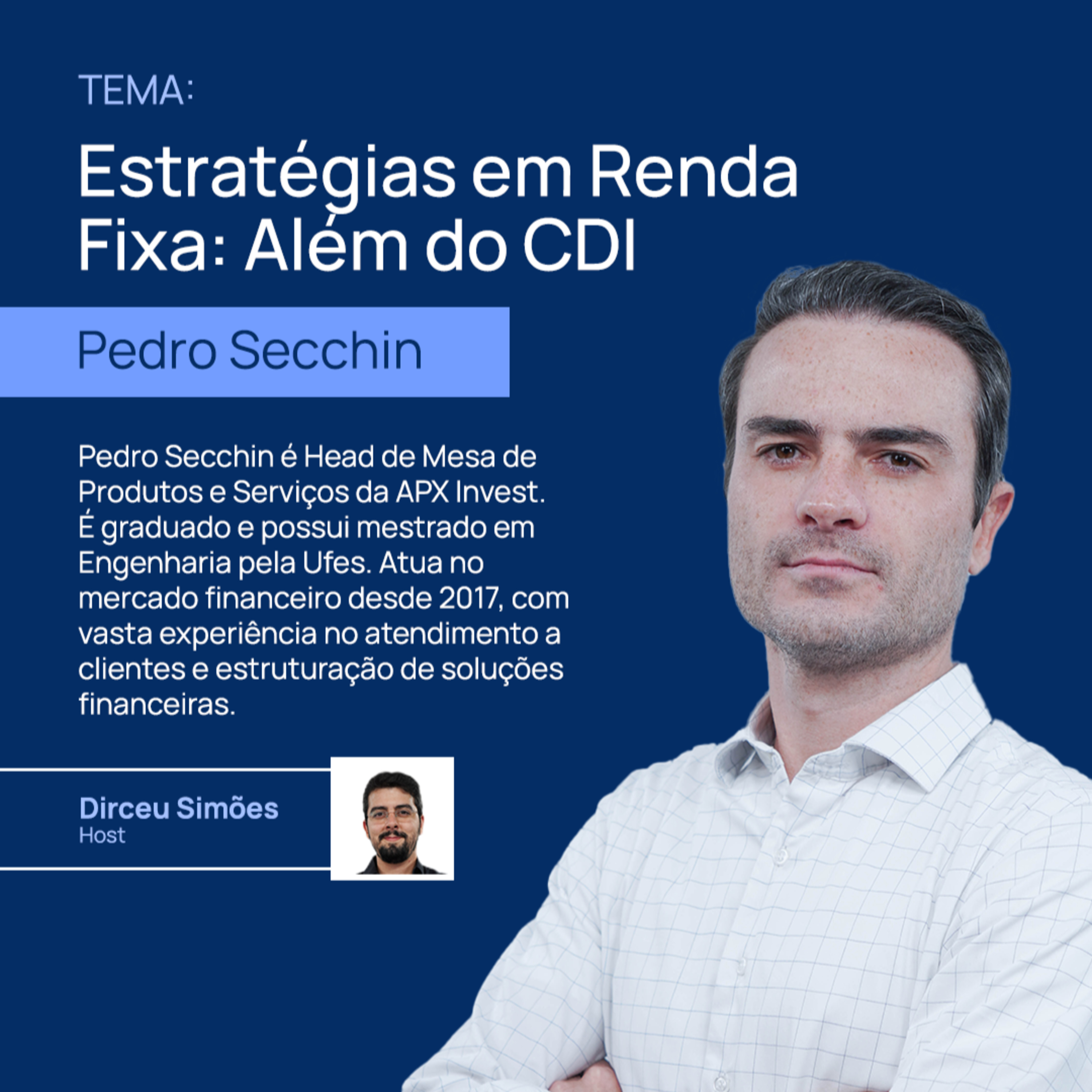 Pedro Secchin | Estratégias em Renda Fixa: Além do CDI | Market Lab #07 episode artwork