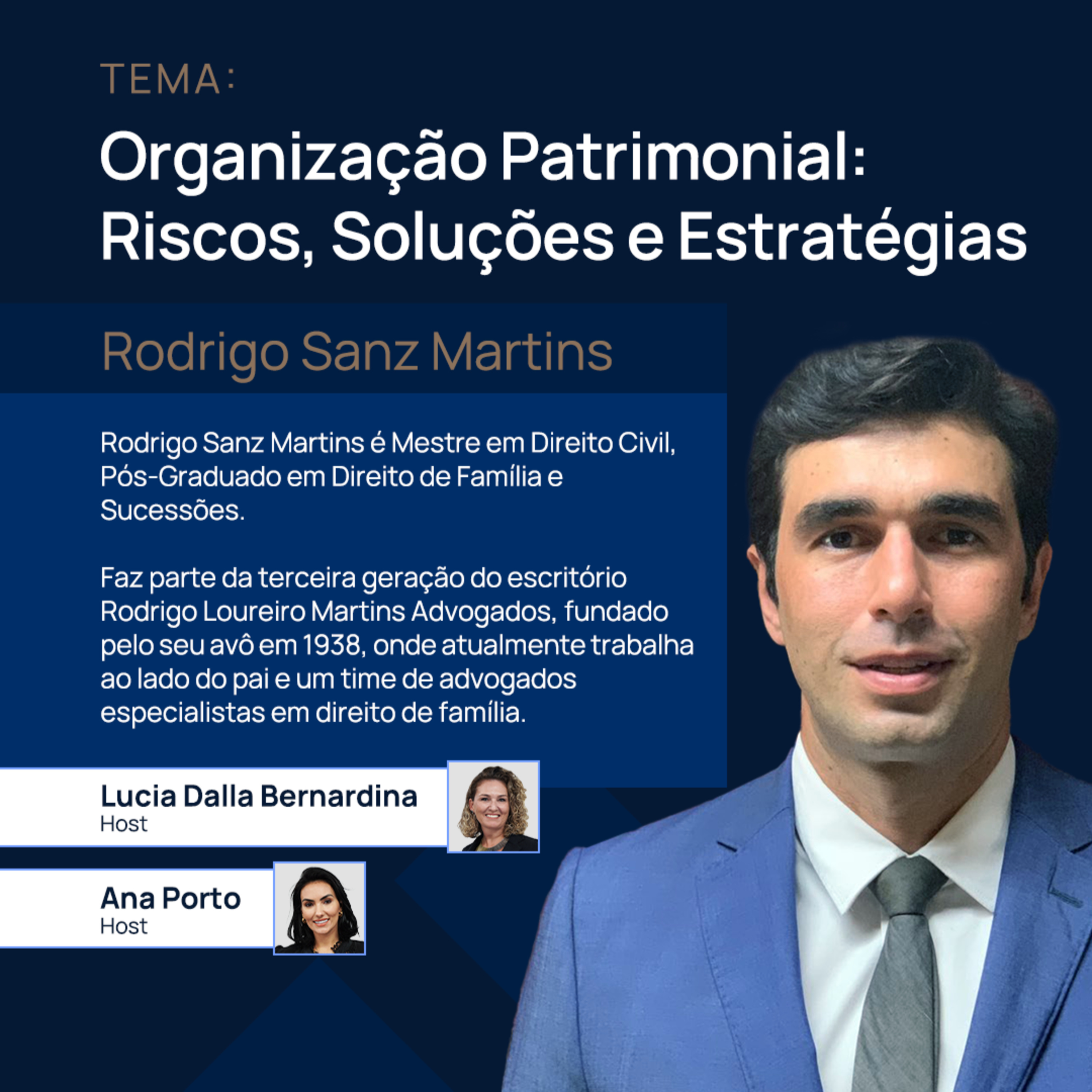 Rodrigo Sanz Martins | Organização Patrimonial: Riscos, Soluções e Estratégias | YouInvestor #07 episode artwork