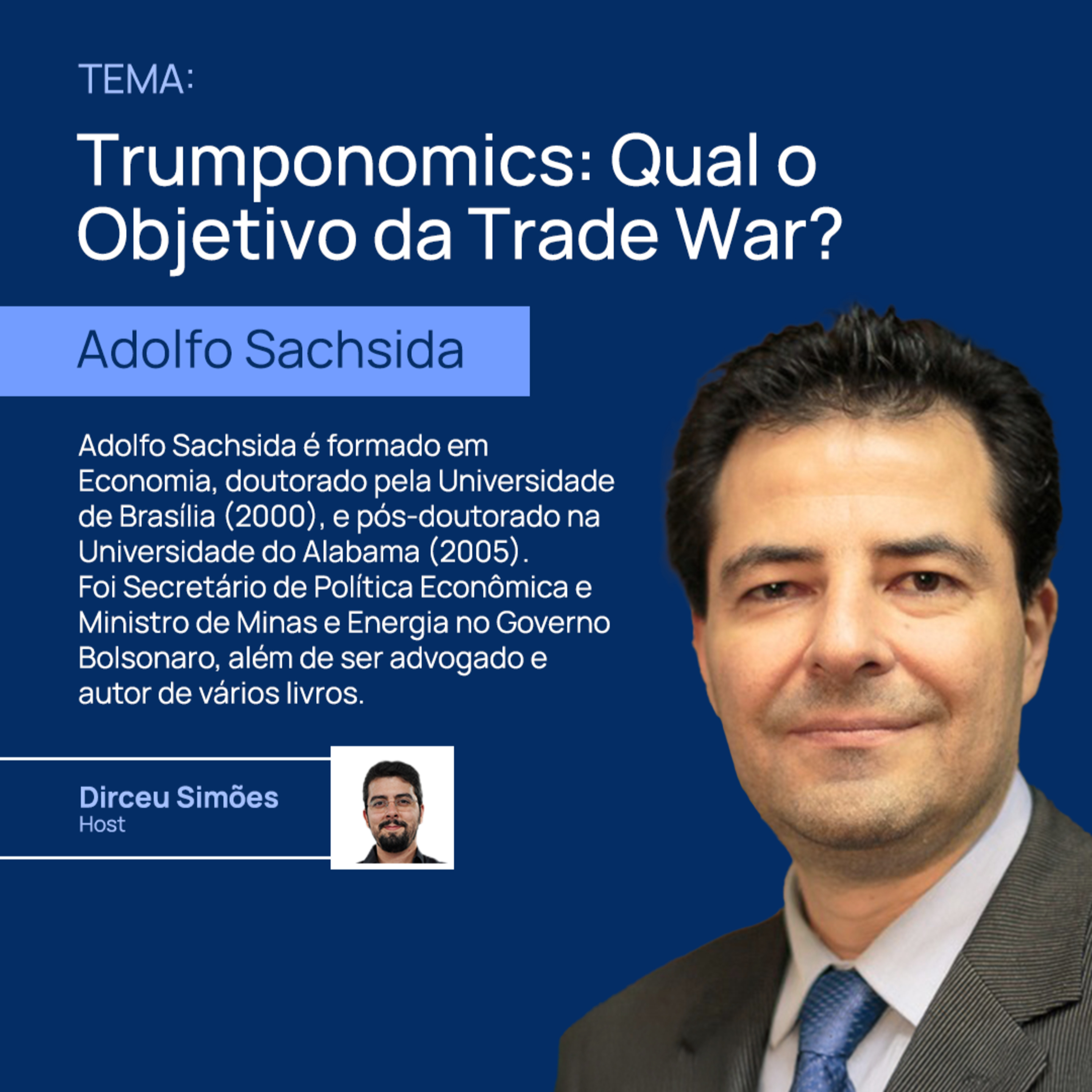 Adolfo Sachsida | Trumponomics: Qual o Objetivo da Trade War? | Market Lab #08 episode artwork