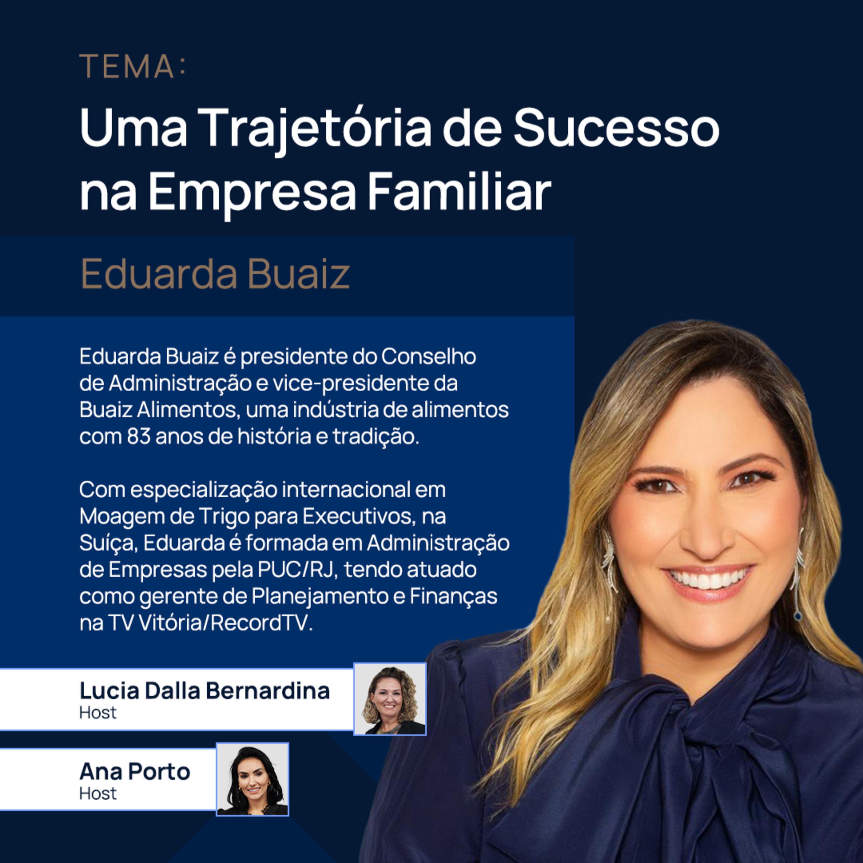 Eduarda Buaiz | Uma Trajetória de Sucesso na Empresa Familiar | YouInvestor #10 episode artwork