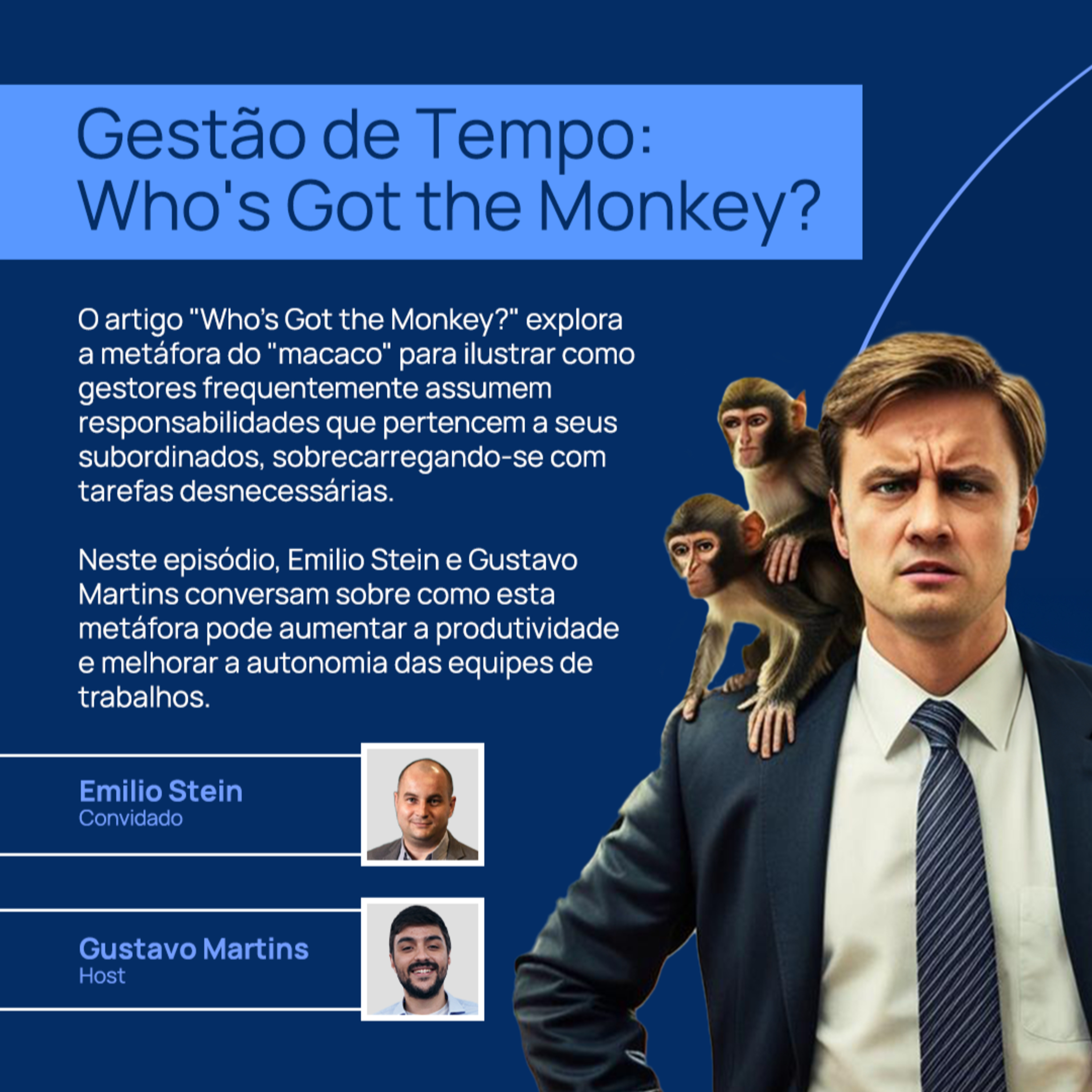 Gestão de Tempo: "Who's Got the Monkey?" | Vida Intelectual #05 episode artwork