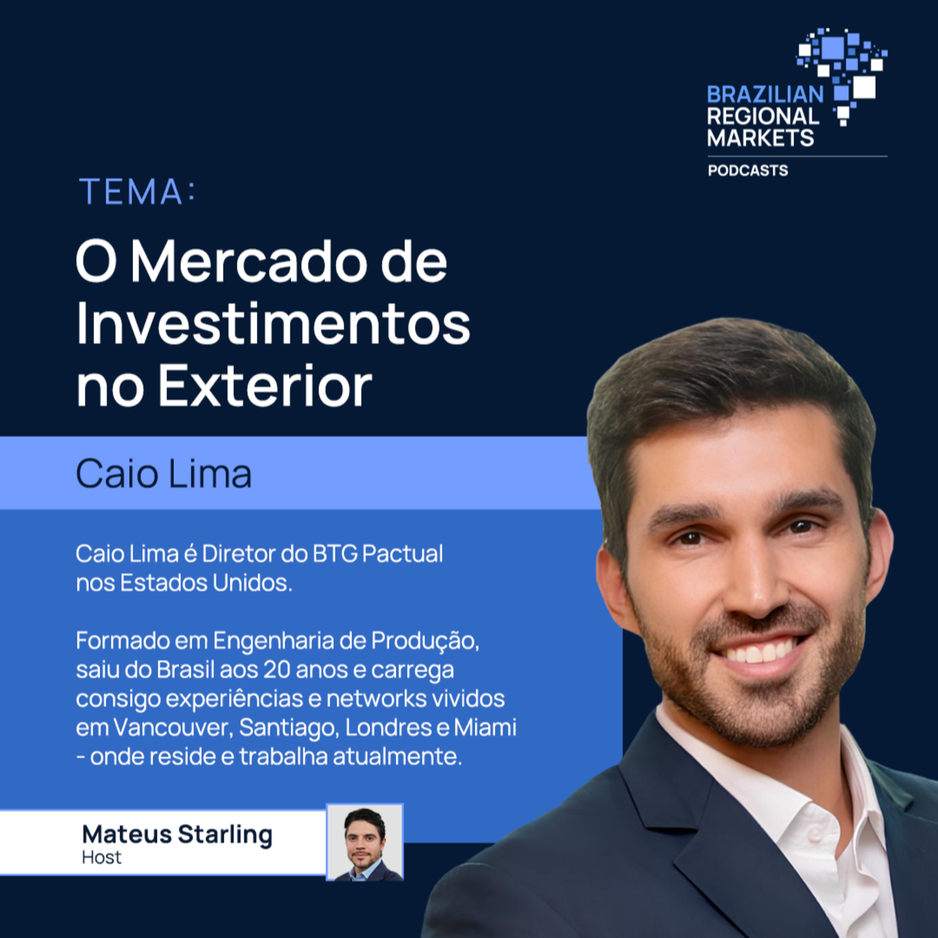 Caio Lima | O Mercado de Investimentos no Exterior | BRM NY #10 episode artwork