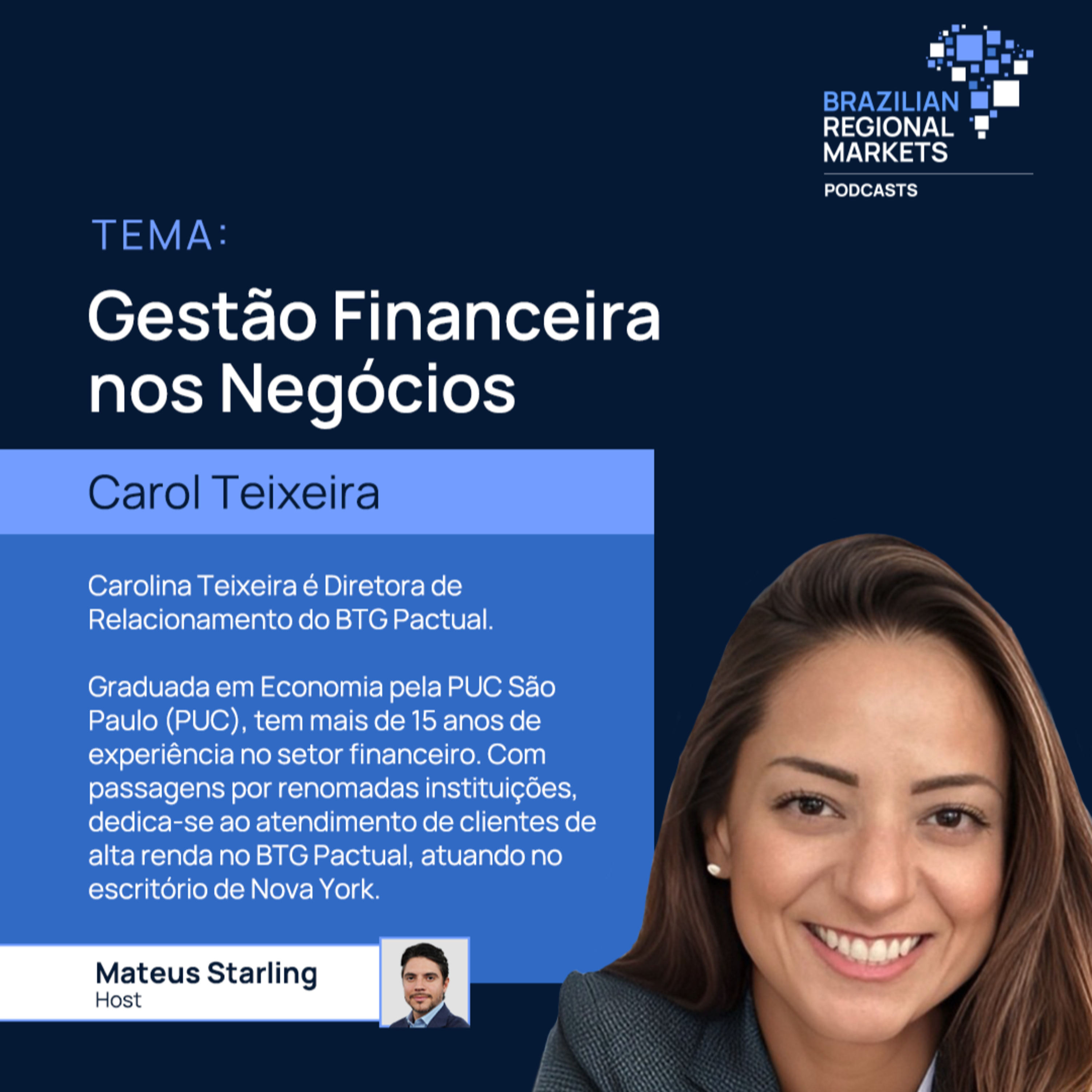 Carol Teixeira | Gestão Financeira nos Negócios | BRM NY #11 episode artwork