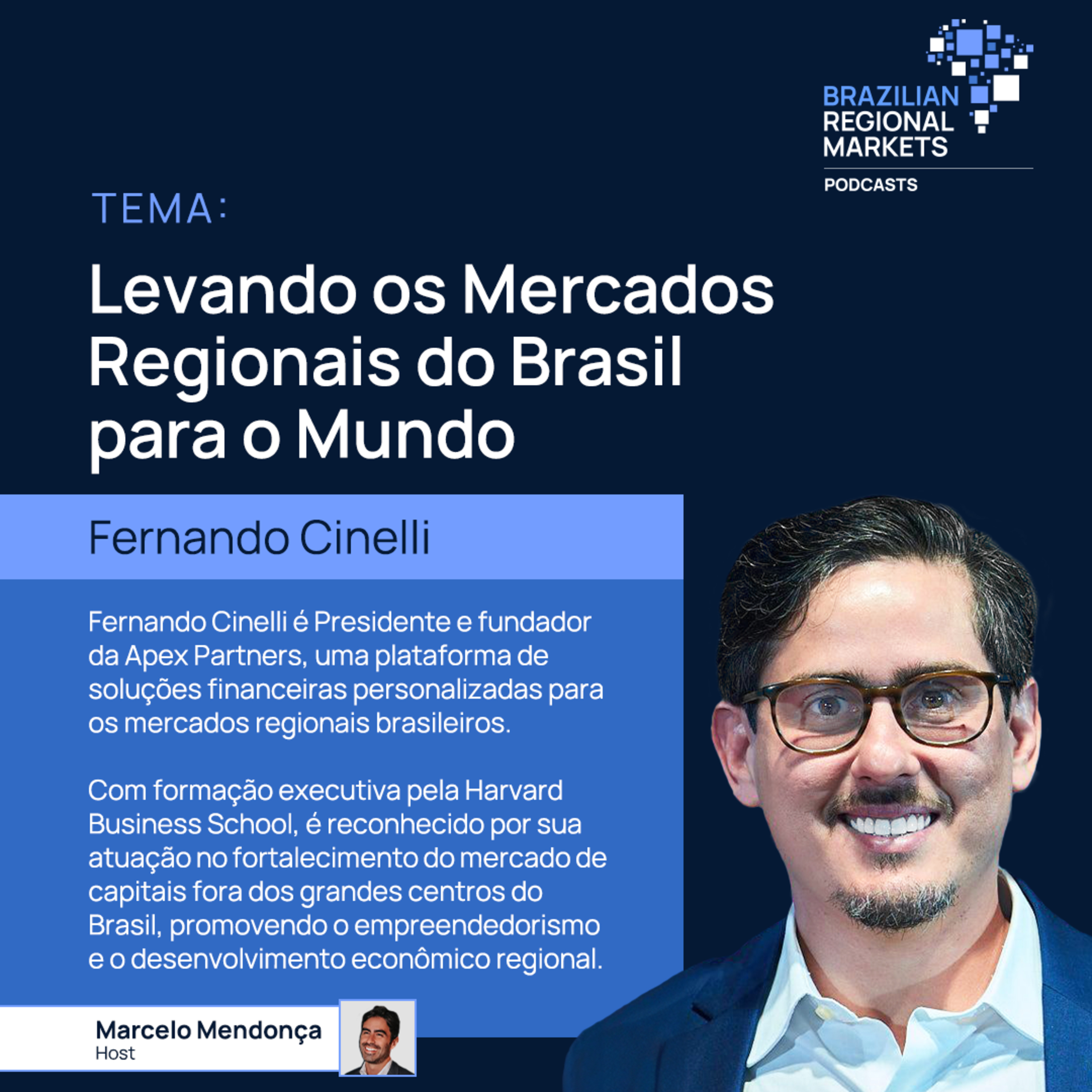 Fernando Cinelli | Levando os Mercados Regionais do Brasil para o Mundo | BRM NY #16 episode artwork