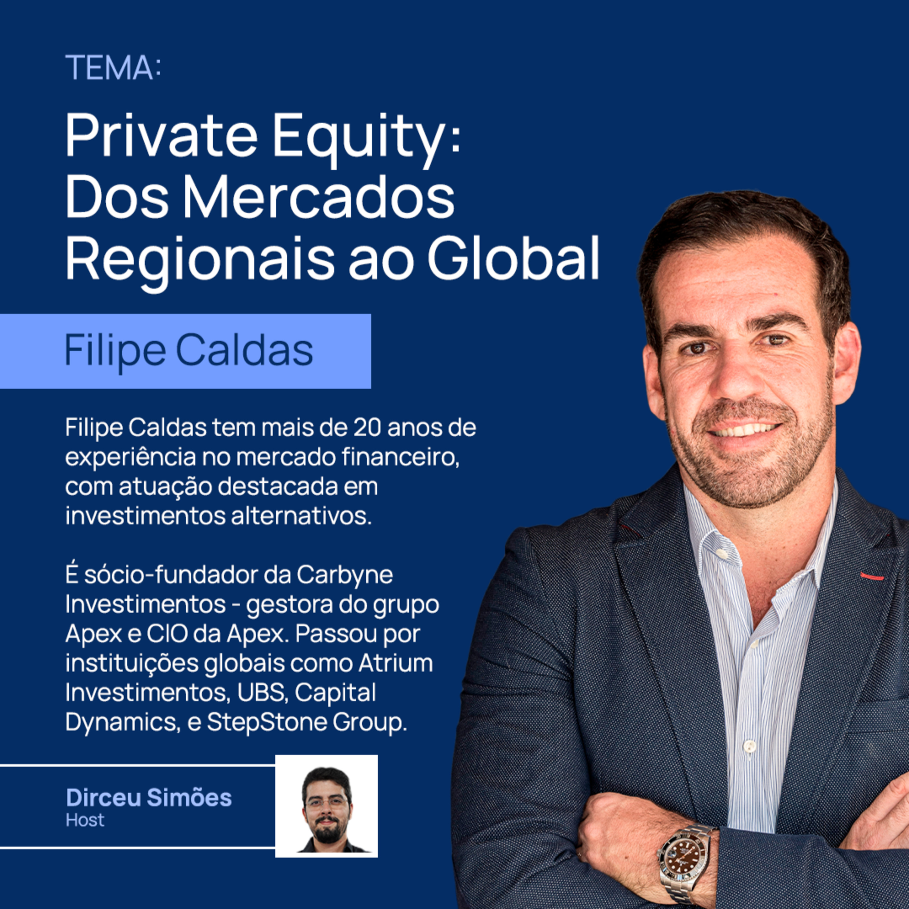 Filipe Caldas | Private Equity: Dos Mercados Regionais ao Global | Market Lab #15 episode artwork