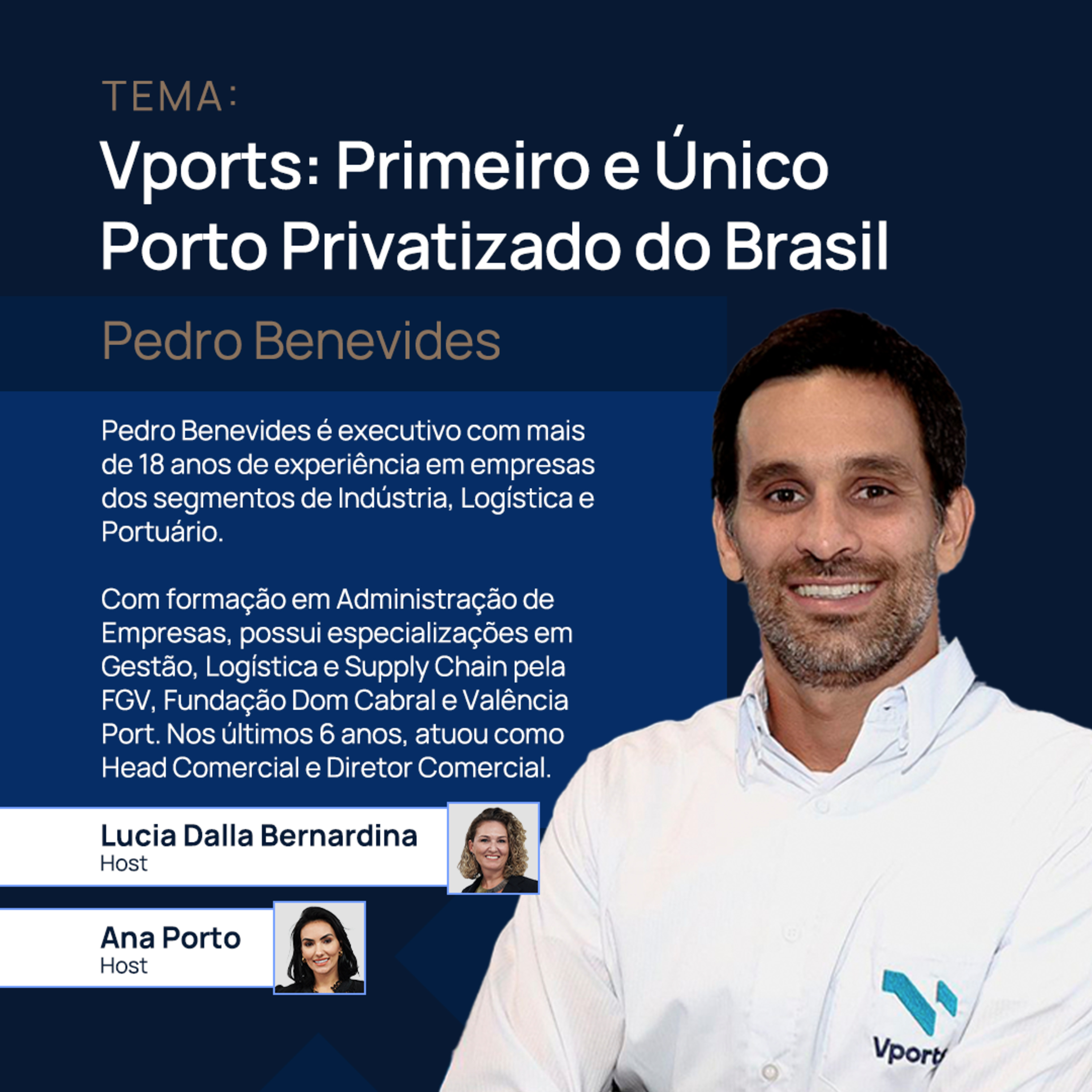 Pedro Benevides | Vports: Primeiro e Único Porto Privatizado do Brasil | YouInvestor #23 episode artwork