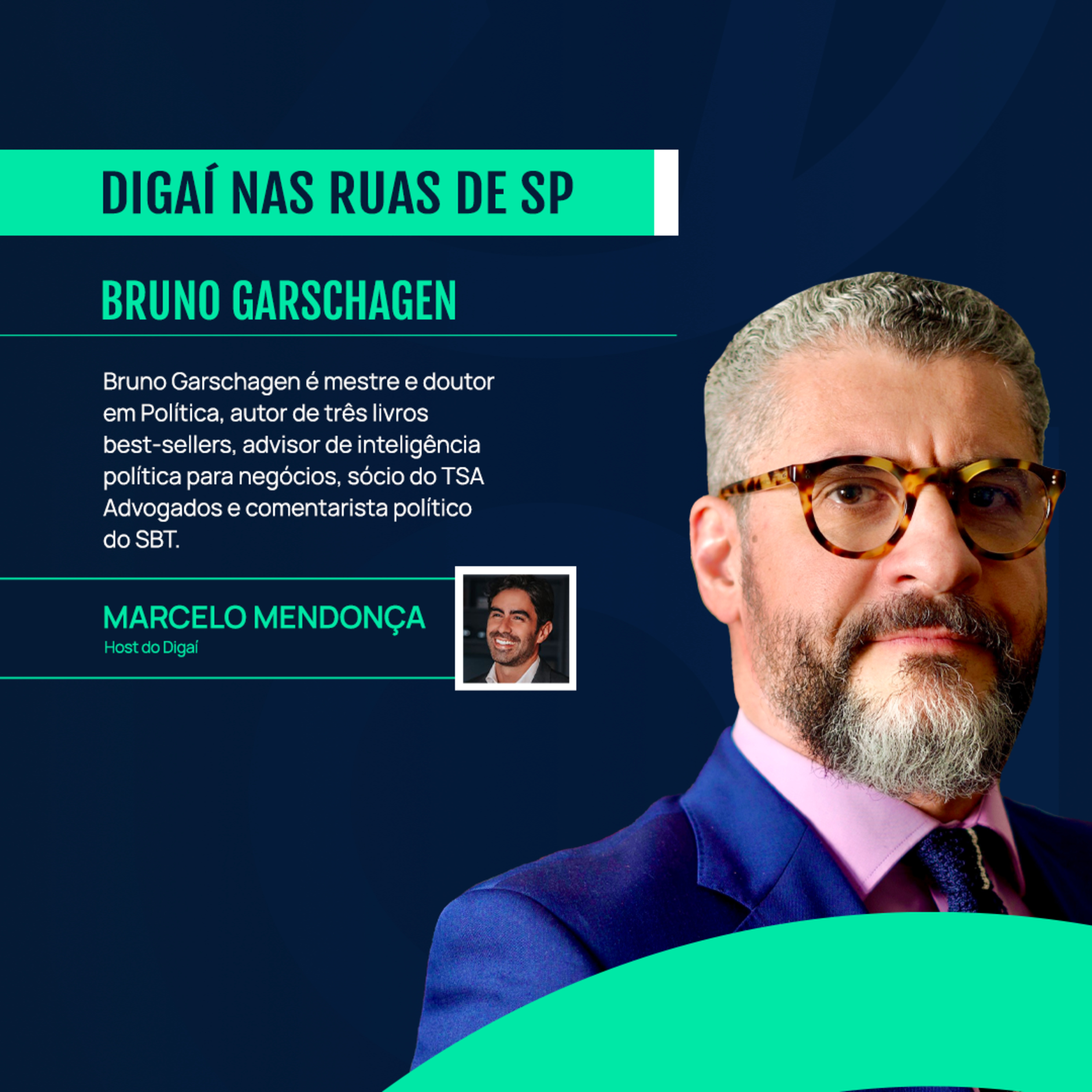 Digaí em São Paulo: Bruno Garschagen na sede da TSA Advogados episode artwork