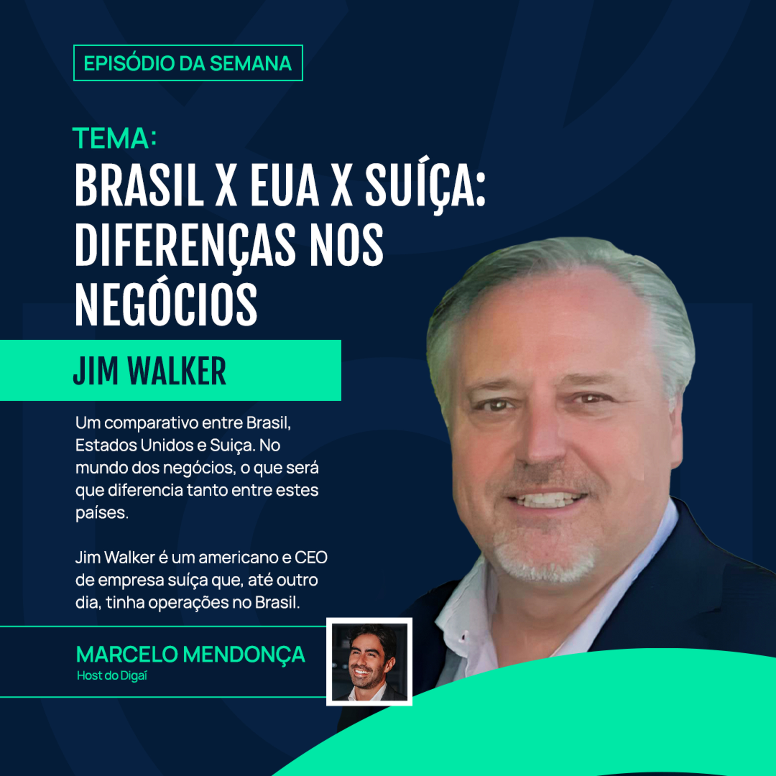Jim Walker | Brasil x EUA x Suíça: Diferenças nos Negócios | Podcast Digaí #198 episode artwork