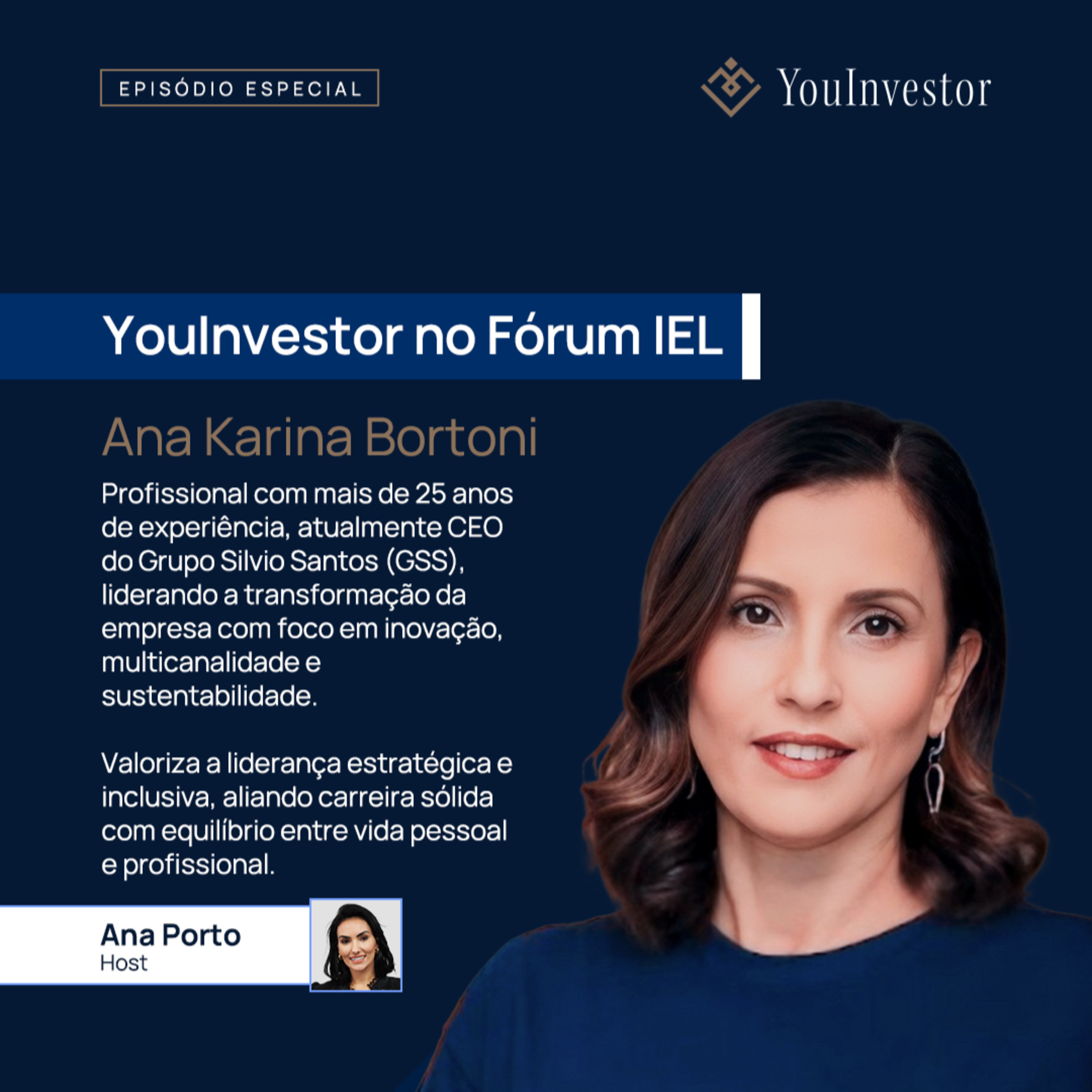 Ana Karina Bortoni | YouInvestor no Fórum IEL de Gestão #02 episode artwork