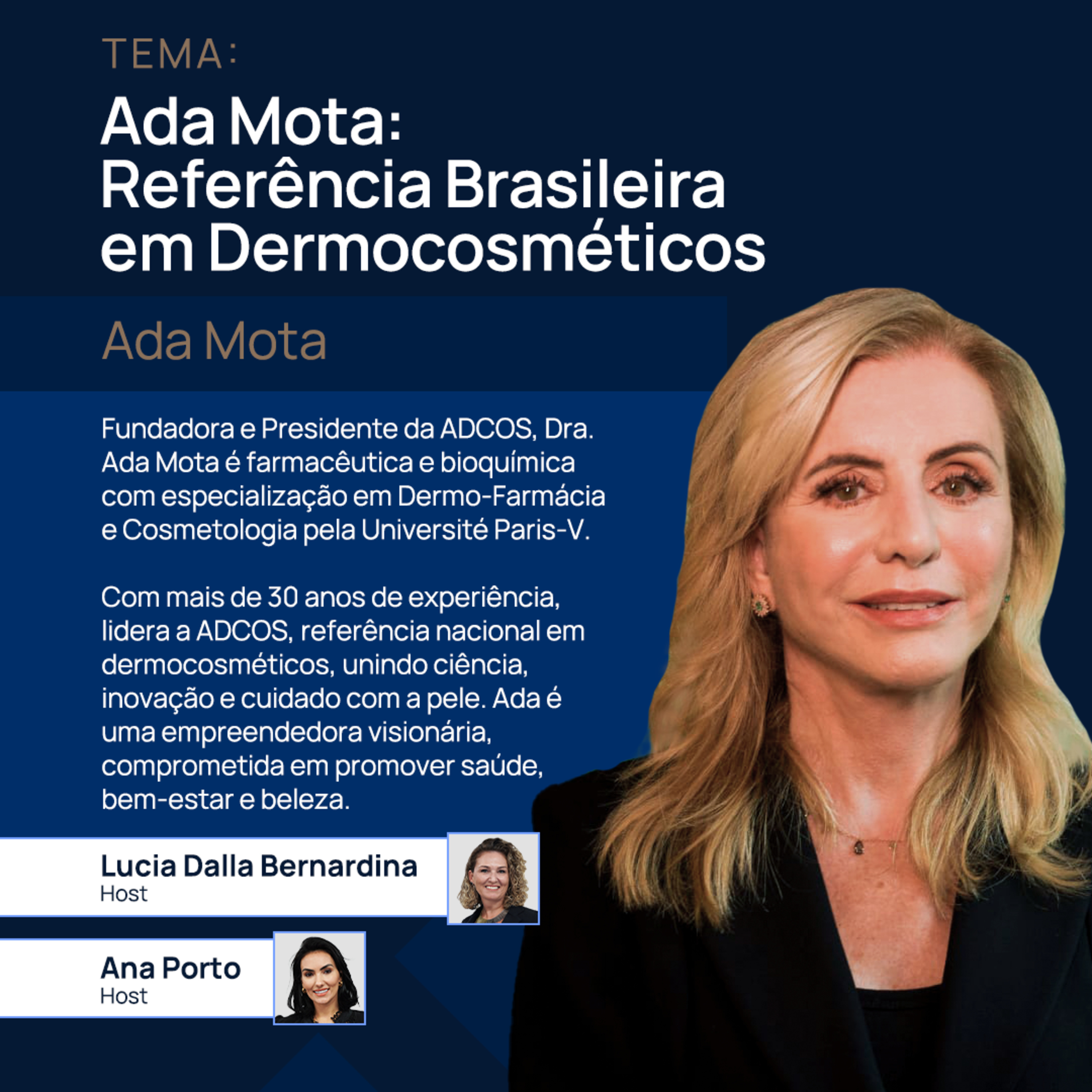 Ada Mota: Referência Brasileira em Dermocosméticos | YouInvestor #26 episode artwork