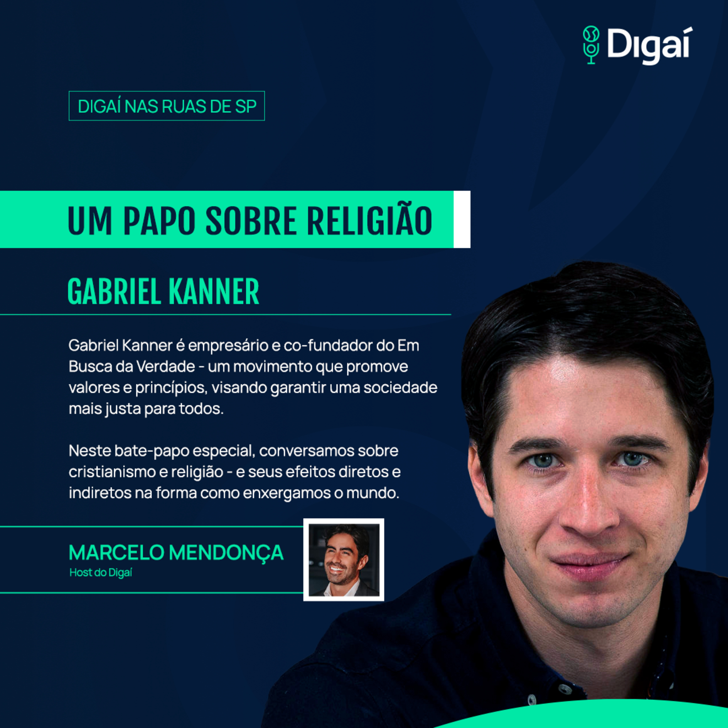 Digaí em São Paulo: Um Papo sobre Religião, com Gabriel Kanner episode artwork