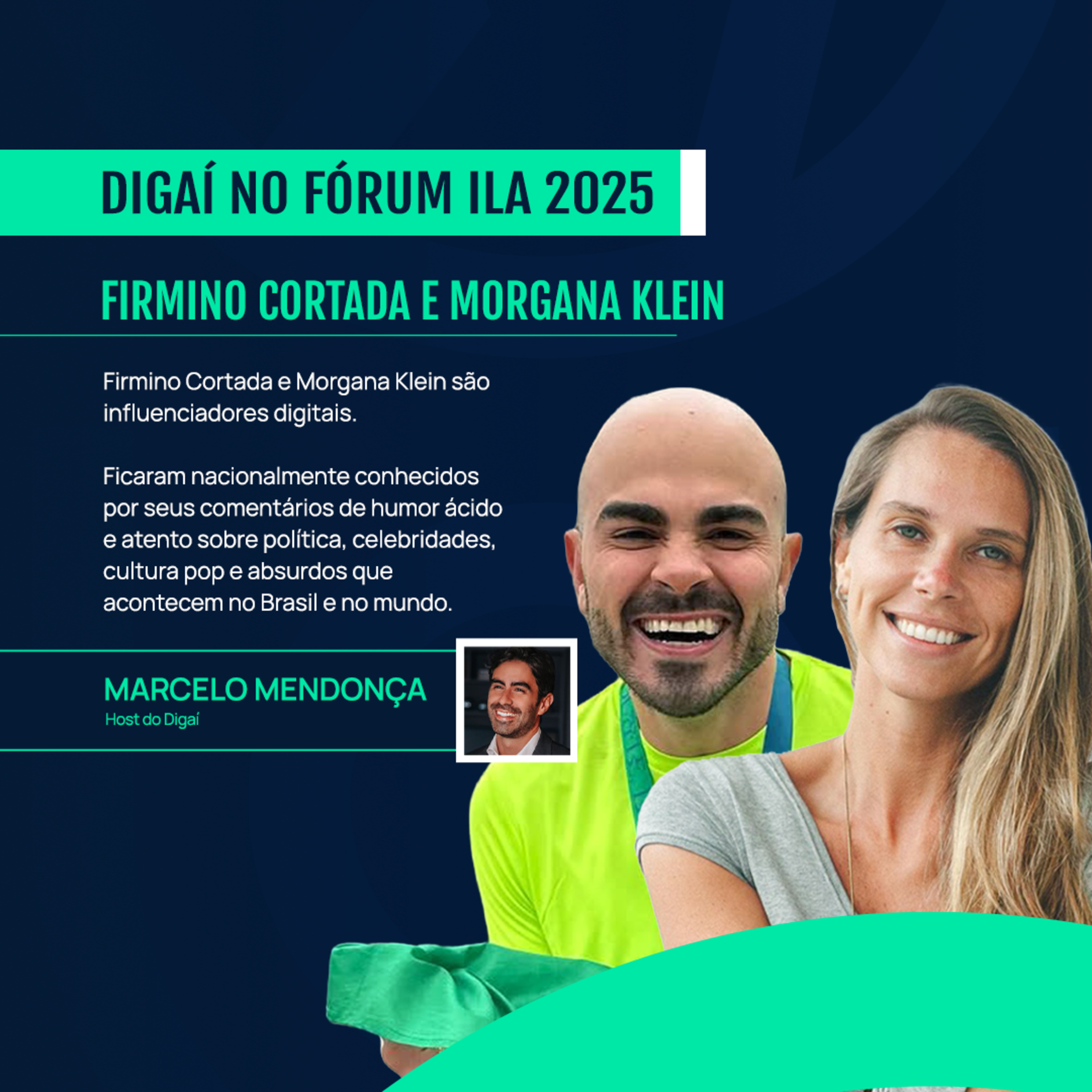 Firmino Cortada e Morgana Klein | Digaí no Fórum Liberdade e Democracia #01 episode artwork