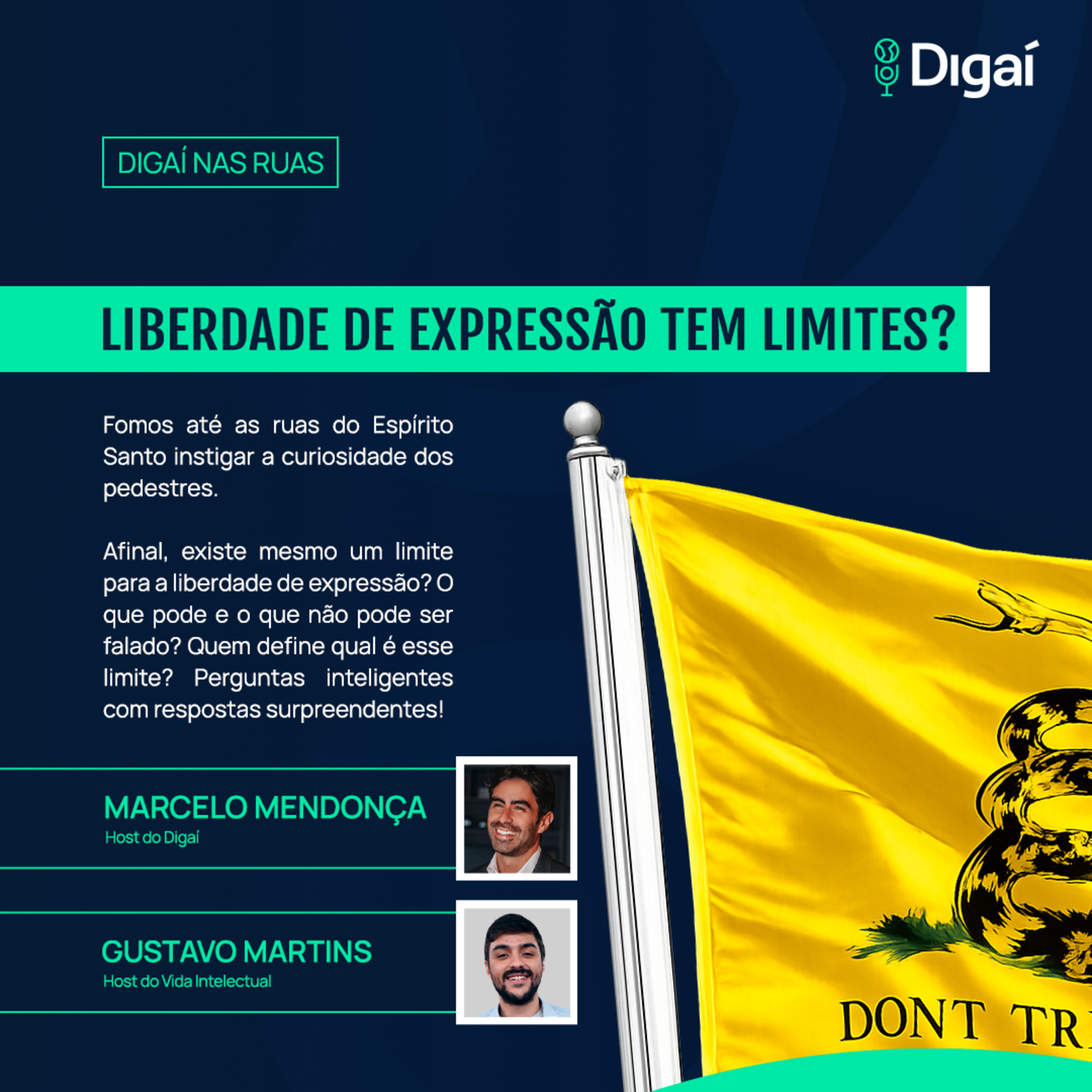 Digaí nas Ruas: Liberdade de Expressão tem limites? episode artwork