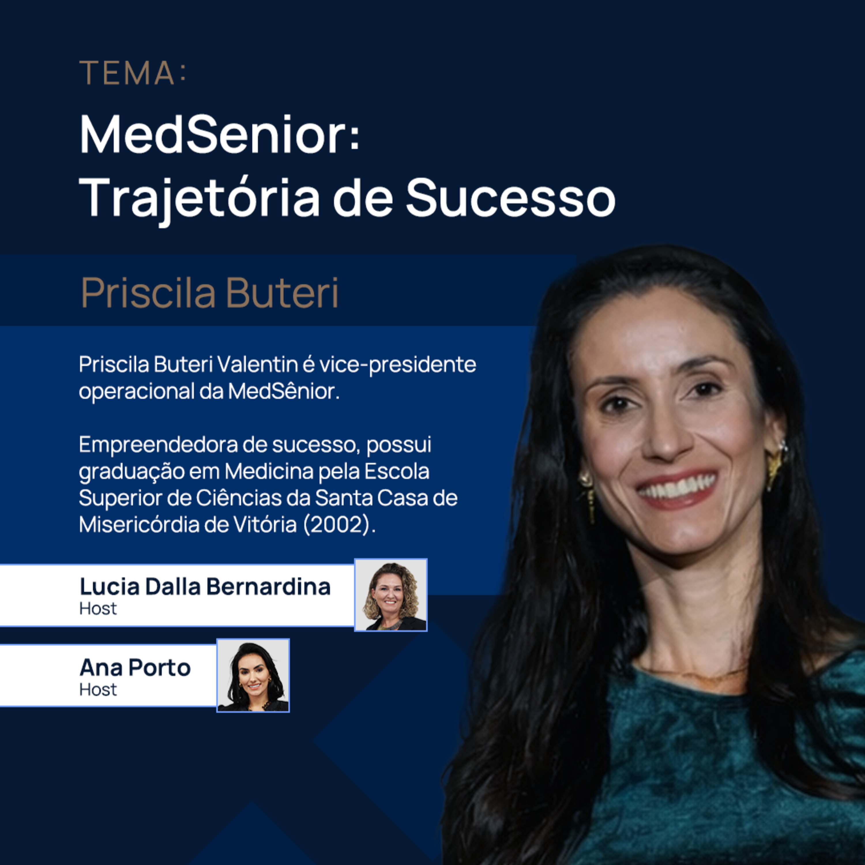 Priscila Buteri | MedSenior: Trajetória de Sucesso | YouInvestor #31 episode artwork