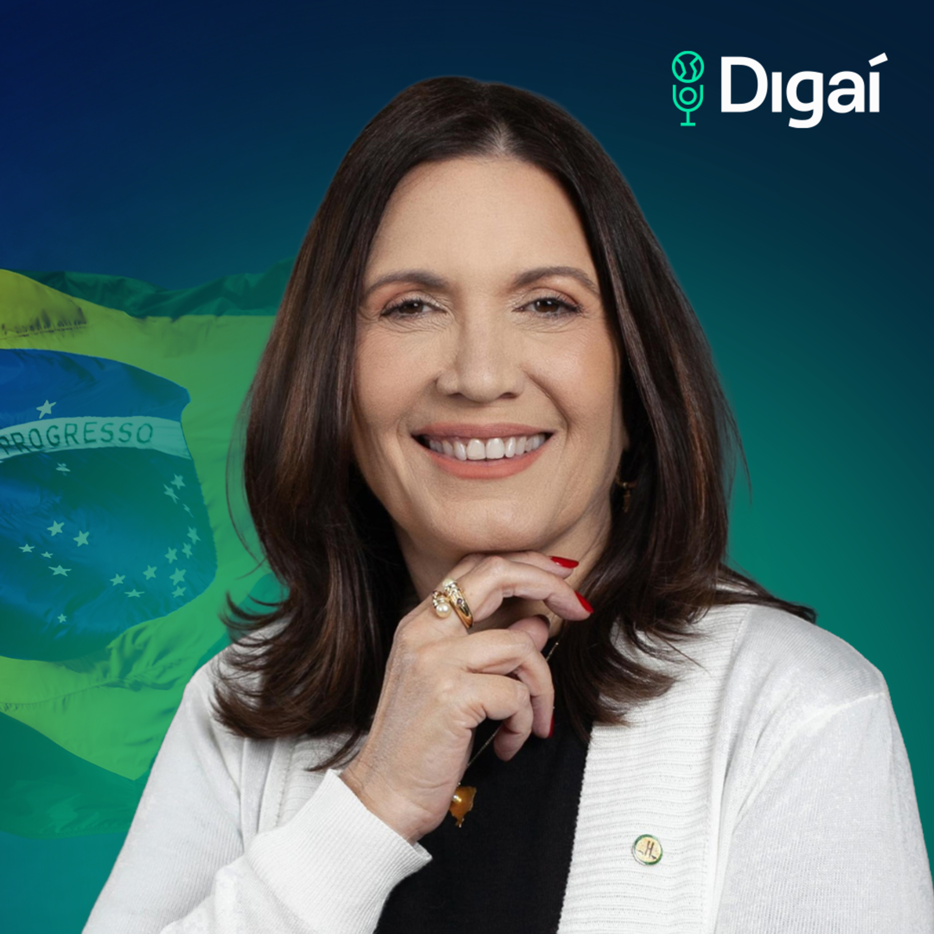 Bia Kicis: "Pare de se Iludir com a Esquerda" | Podcast Digaí no Congresso episode artwork