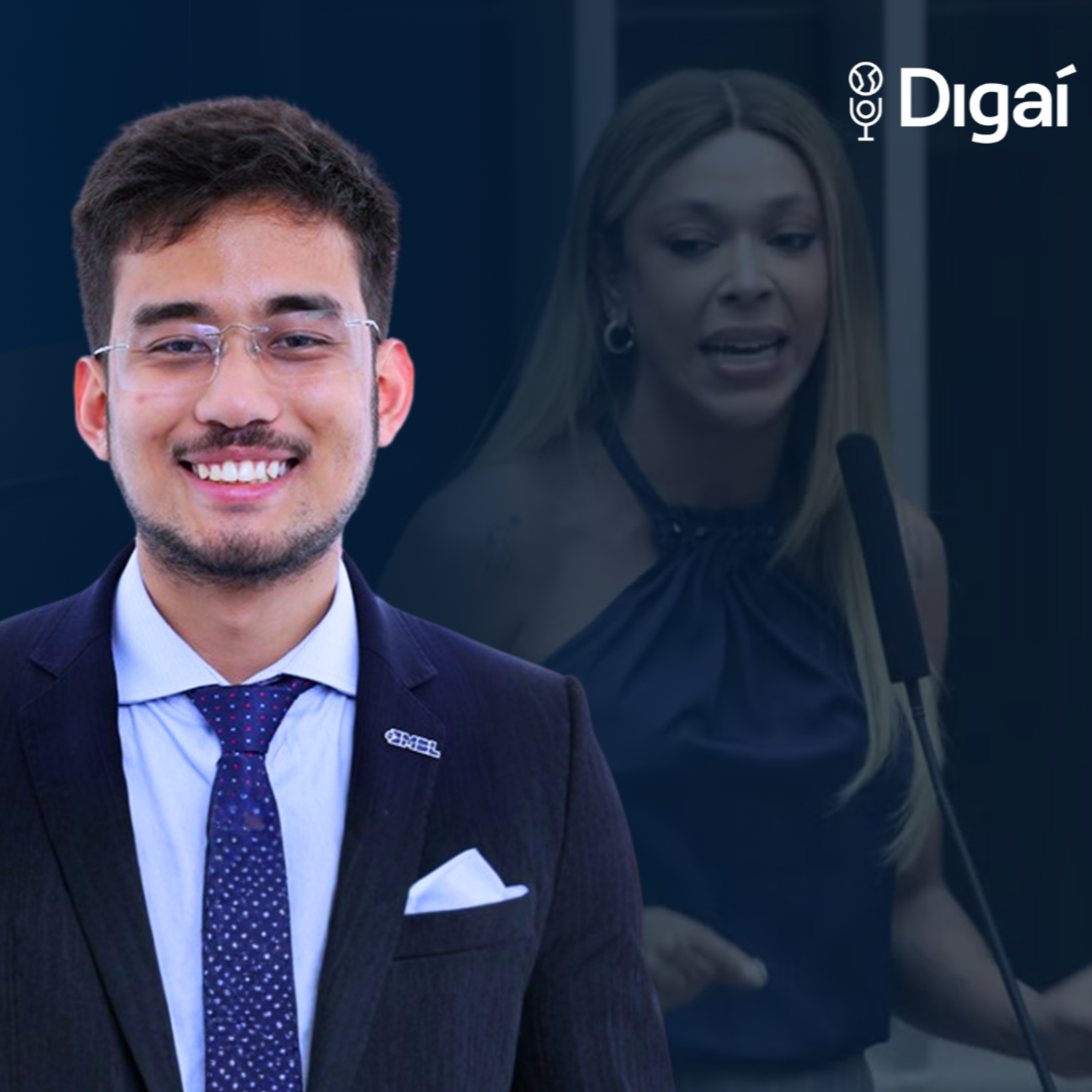 Kim Kataguiri fala sobre o Banco Master, STF e Erika Hilton! | Podcast Digaí episode artwork