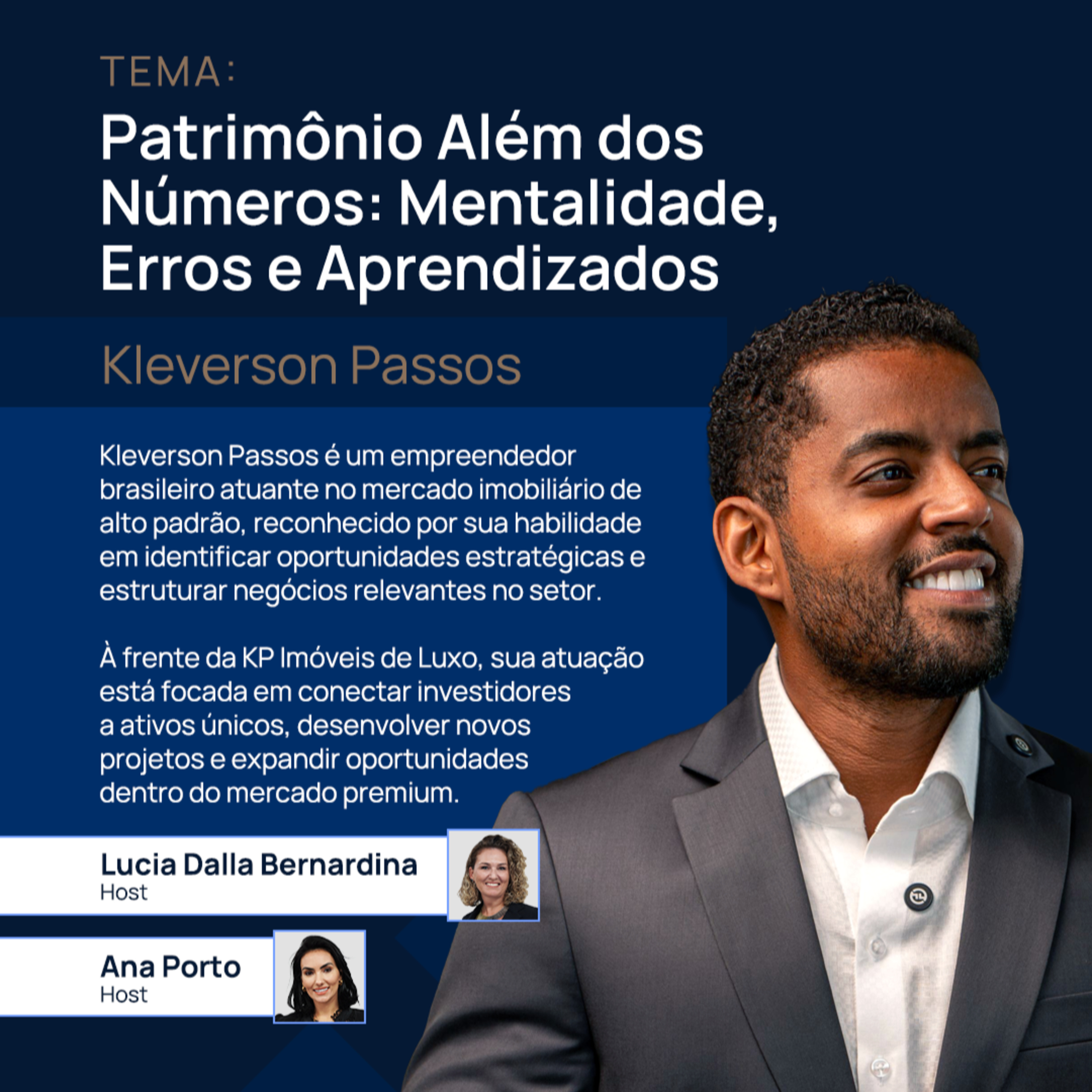 Kleverson Passos | Patrimônio Além dos Números: Mentalidade, Erros e Aprendizados | YouInvestor #33 episode artwork