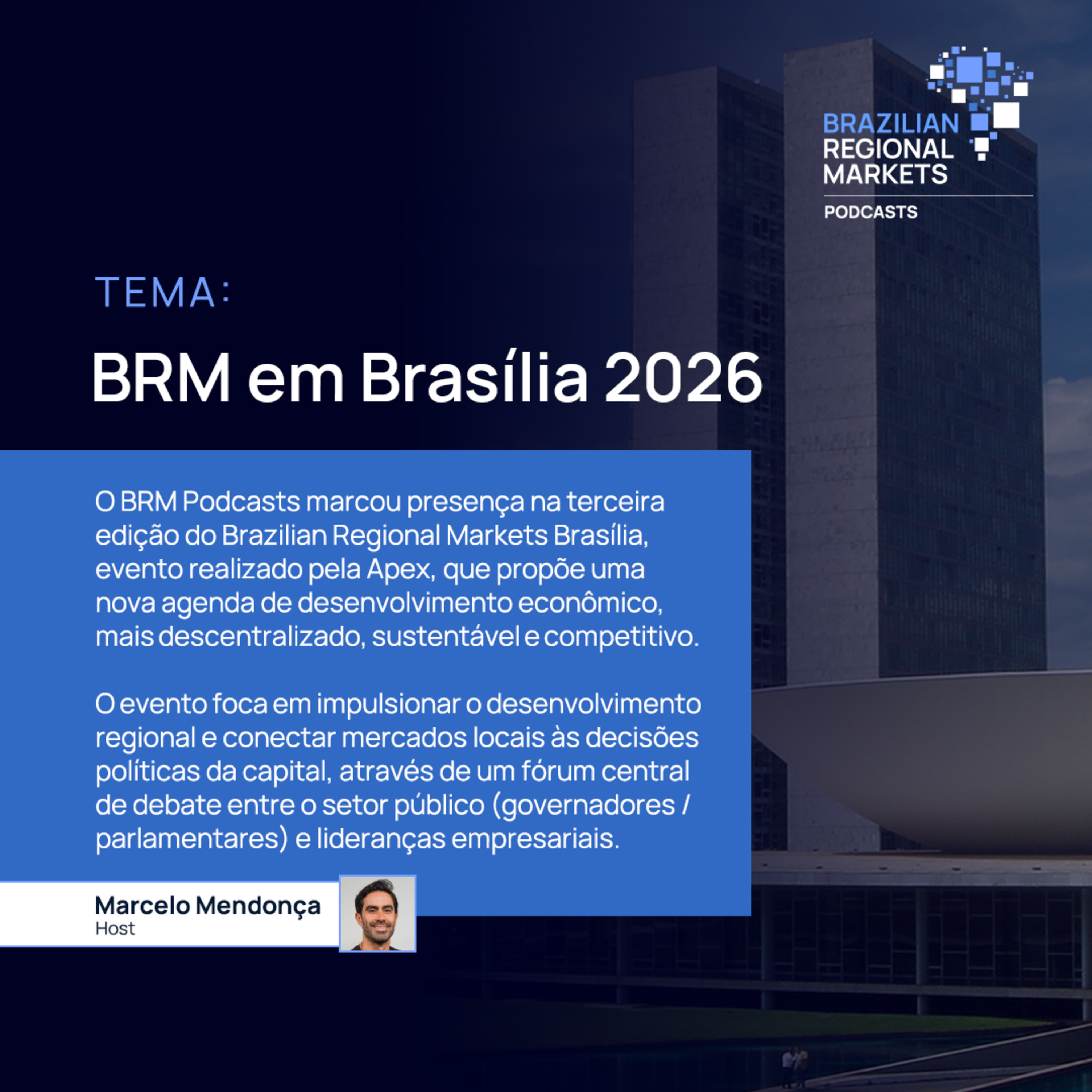 BRM em Brasília 2026 episode artwork