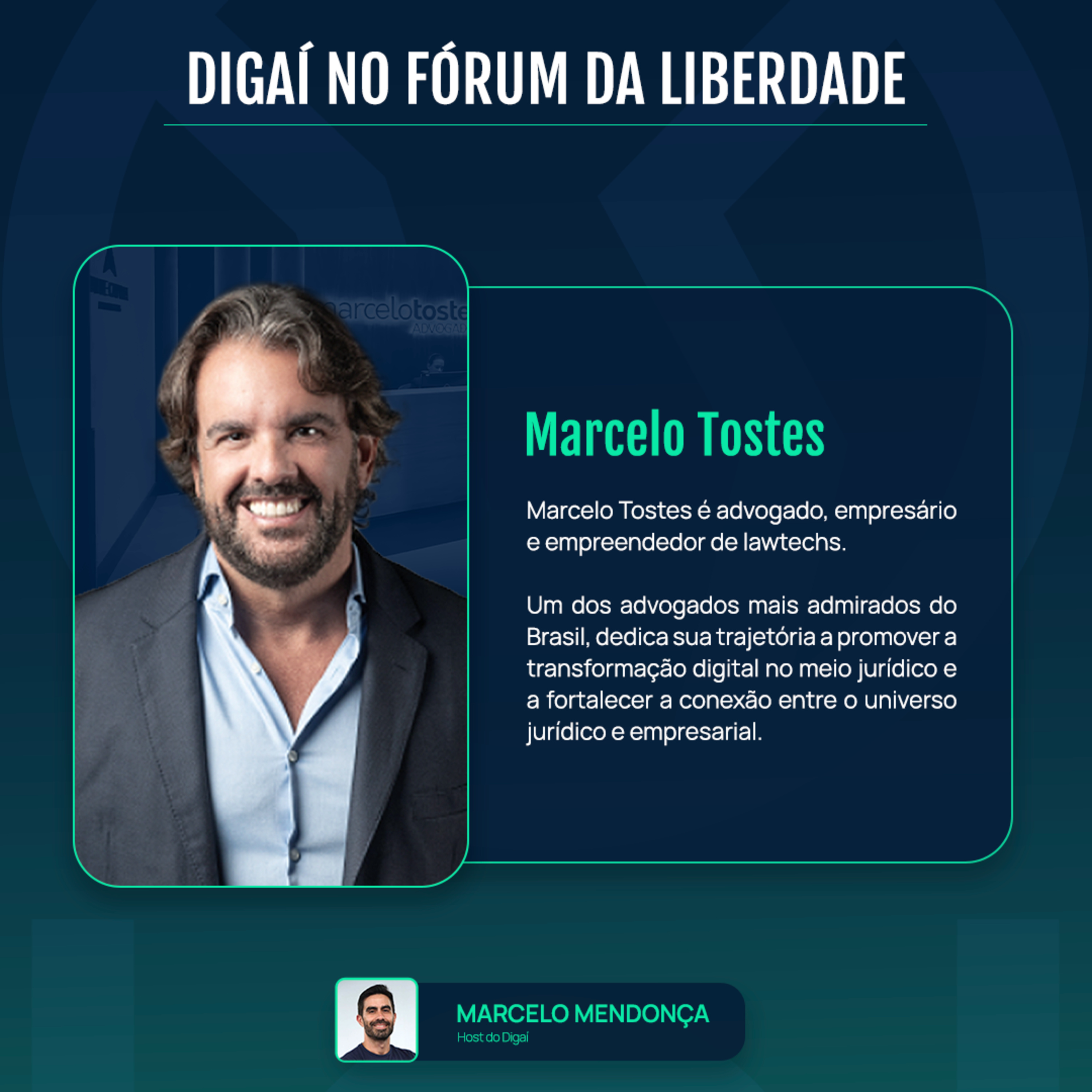 Marcelo Tostes | Digaí no Fórum da Liberdade episode artwork
