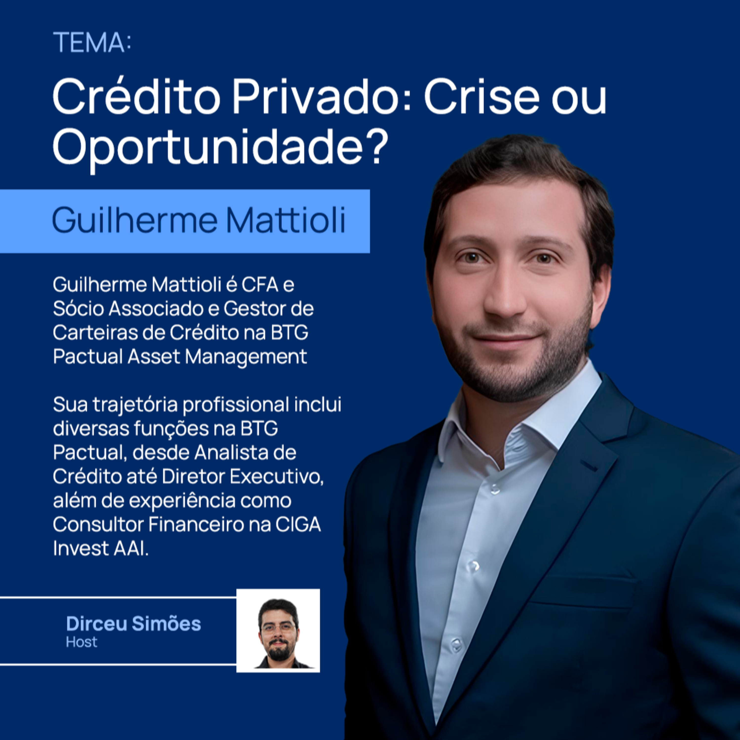 Guilherme Mattioli | Crédito Privado: Crise ou Oportunidade? | Market Lab #26 episode artwork