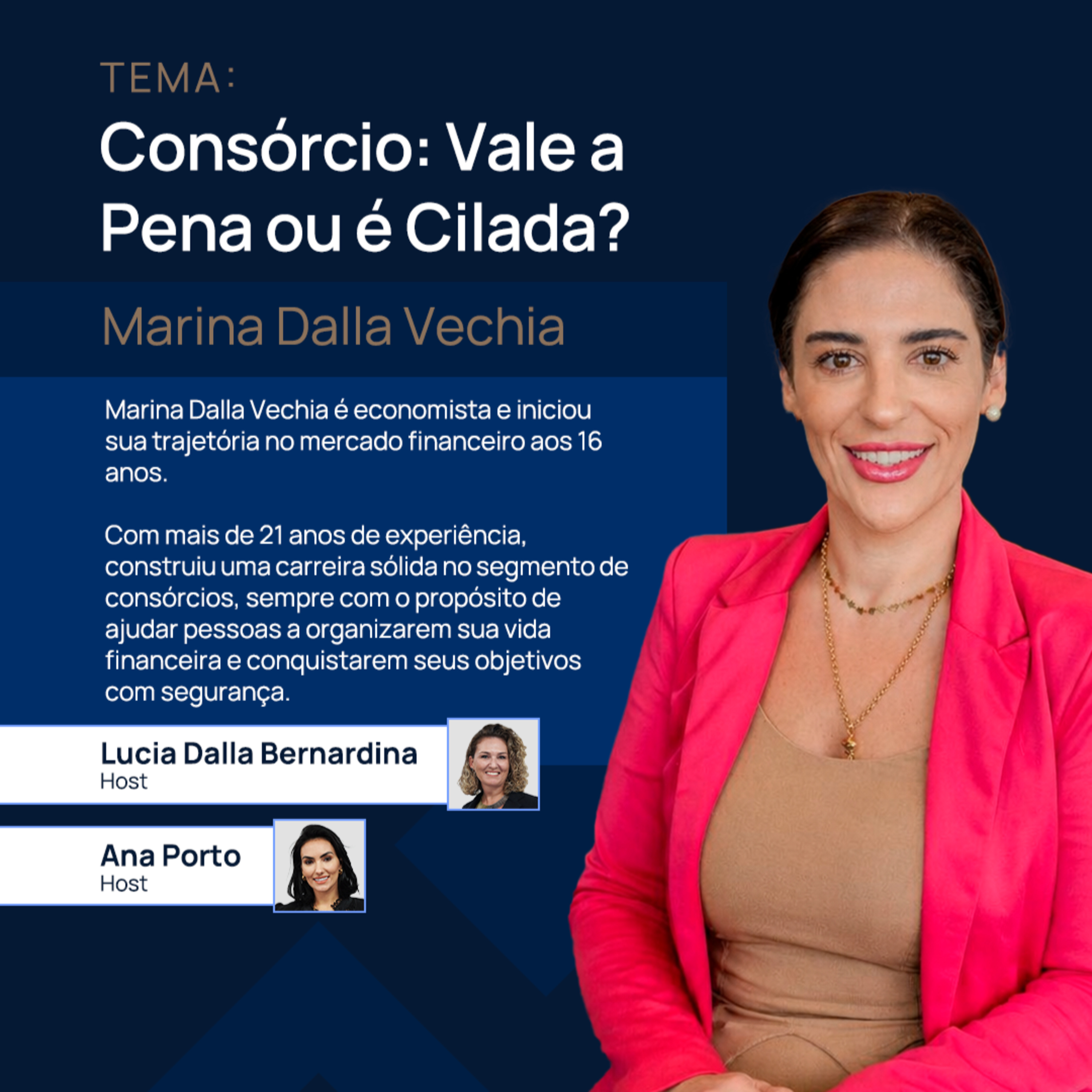 Marina Dalla Vechia | Consórcio: Vale a Pena ou é Cilada? | YouInvestor #36 episode artwork