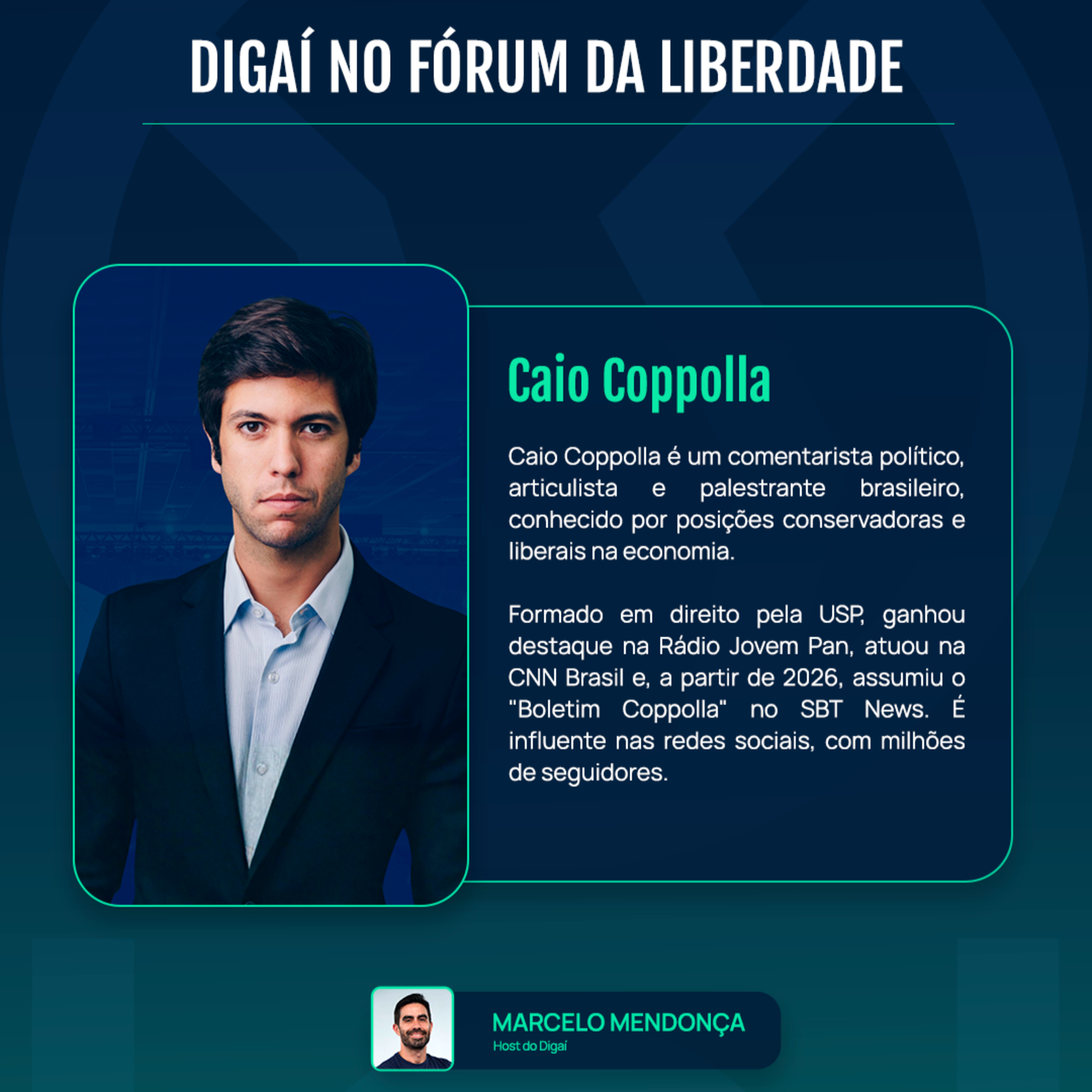 Caio Coppolla | Digaí no Fórum da Liberdade episode artwork