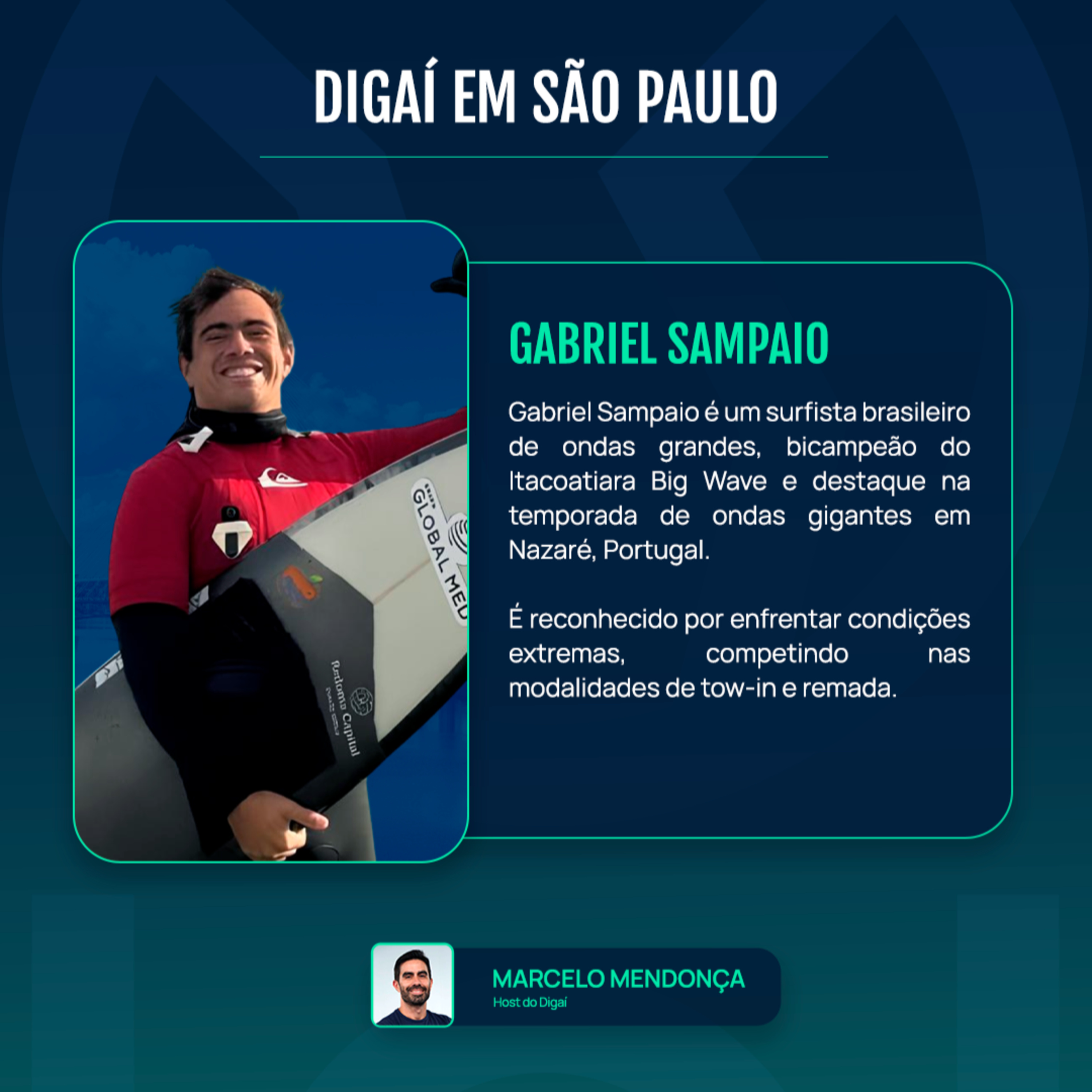 Gabriel Sampaio | Especial Digaí em São Paulo episode artwork