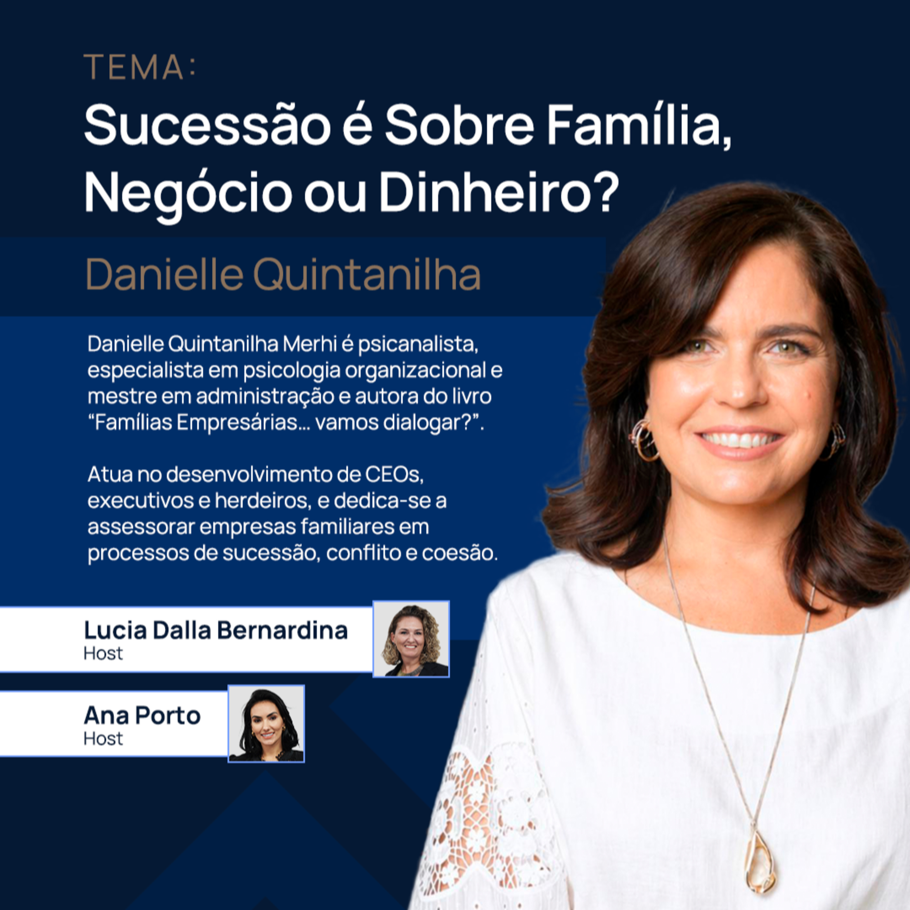 Danielle Quintanilha | Sucessão é Sobre Família, Negócio ou Dinheiro? | YouInvestor #37 episode artwork