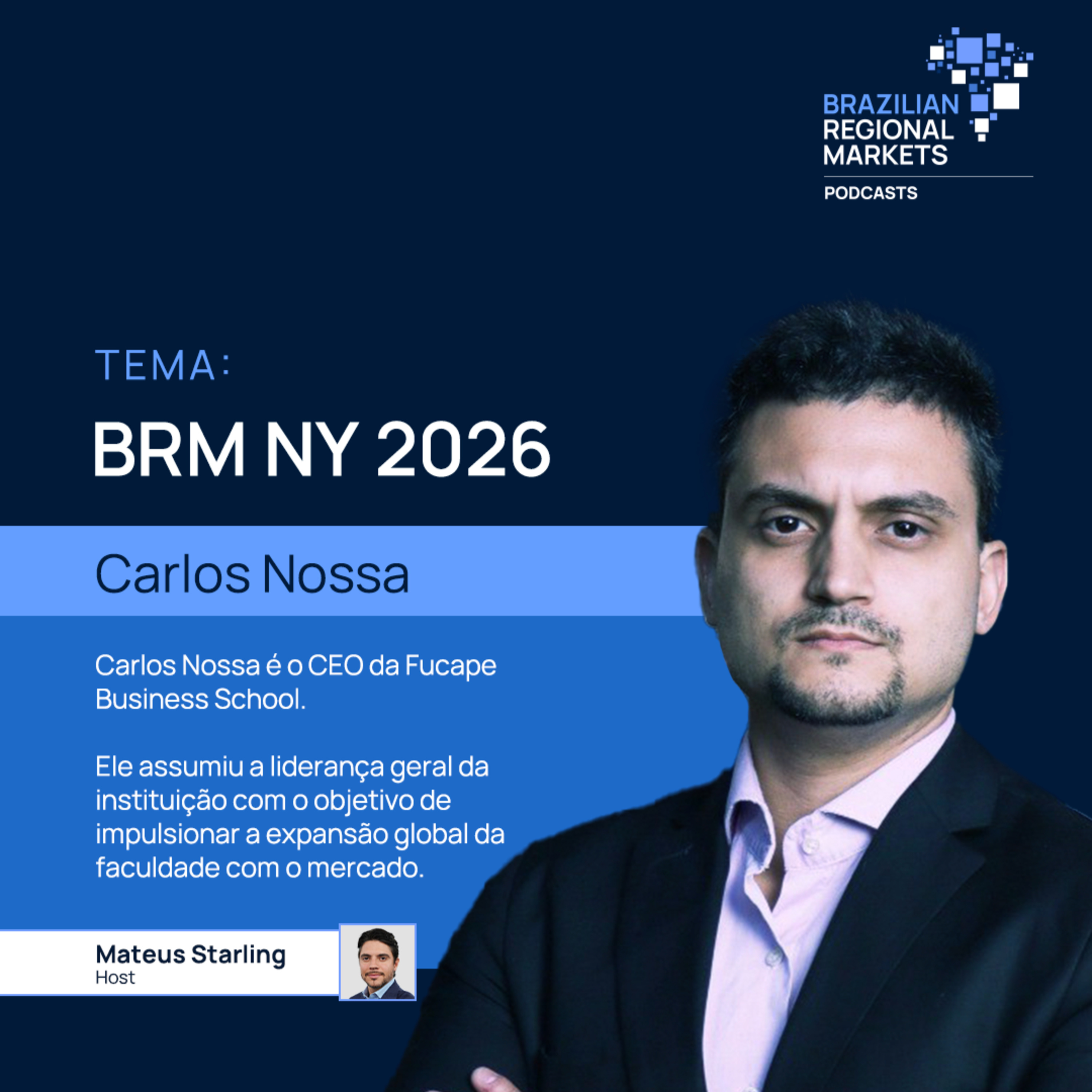 Carlos Nossa | BRM em Nova York 2026 episode artwork