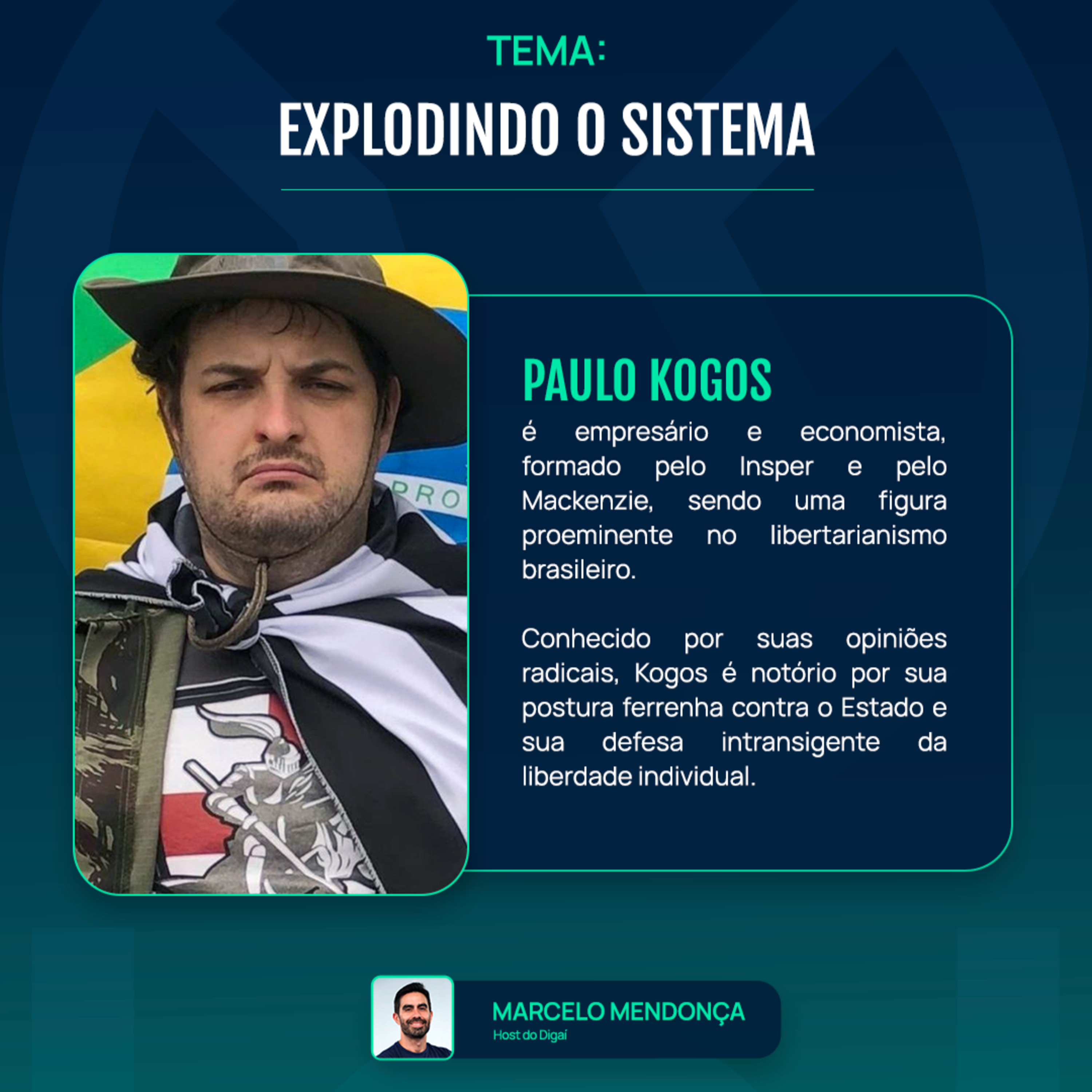 Por Que Proibir Cassino e Dr#ga Só Ajuda o Estado? - Paulo Kogos | Digaí #220 episode artwork