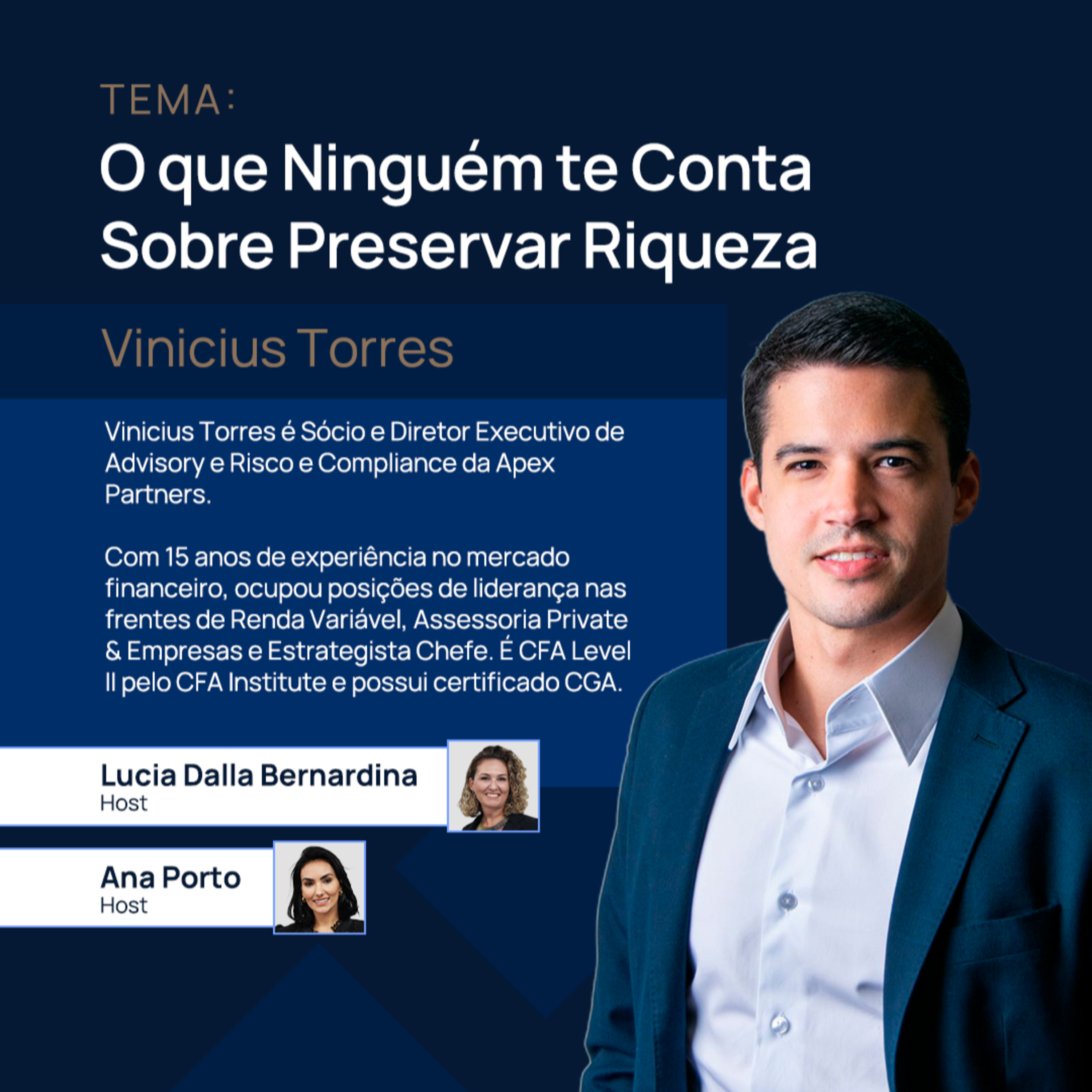 Vinicius Torres | O que Ninguém te Conta Sobre Preservar Riqueza | YouInvestor #38 episode artwork