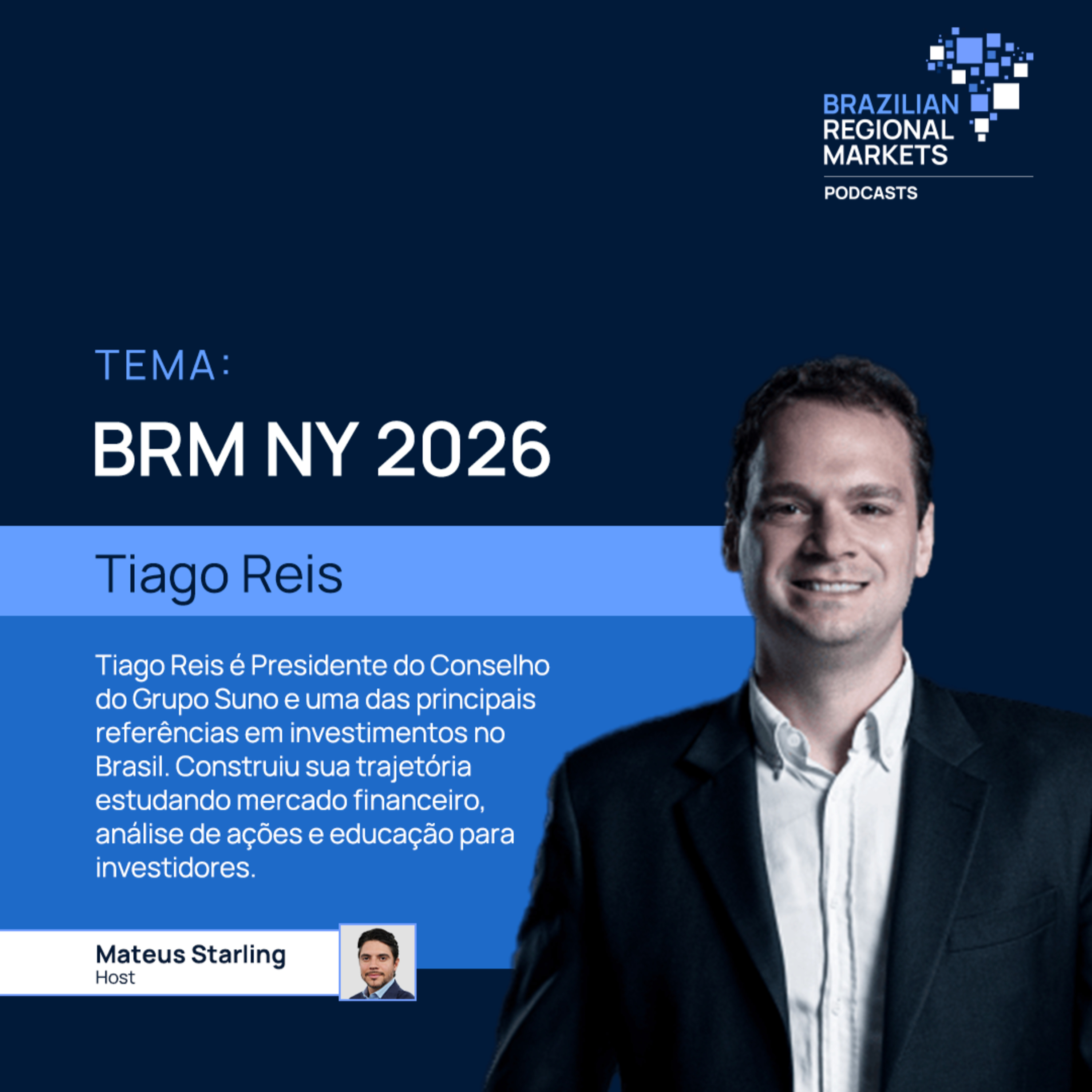 Tiago Reis | BRM em Nova York 2026 episode artwork