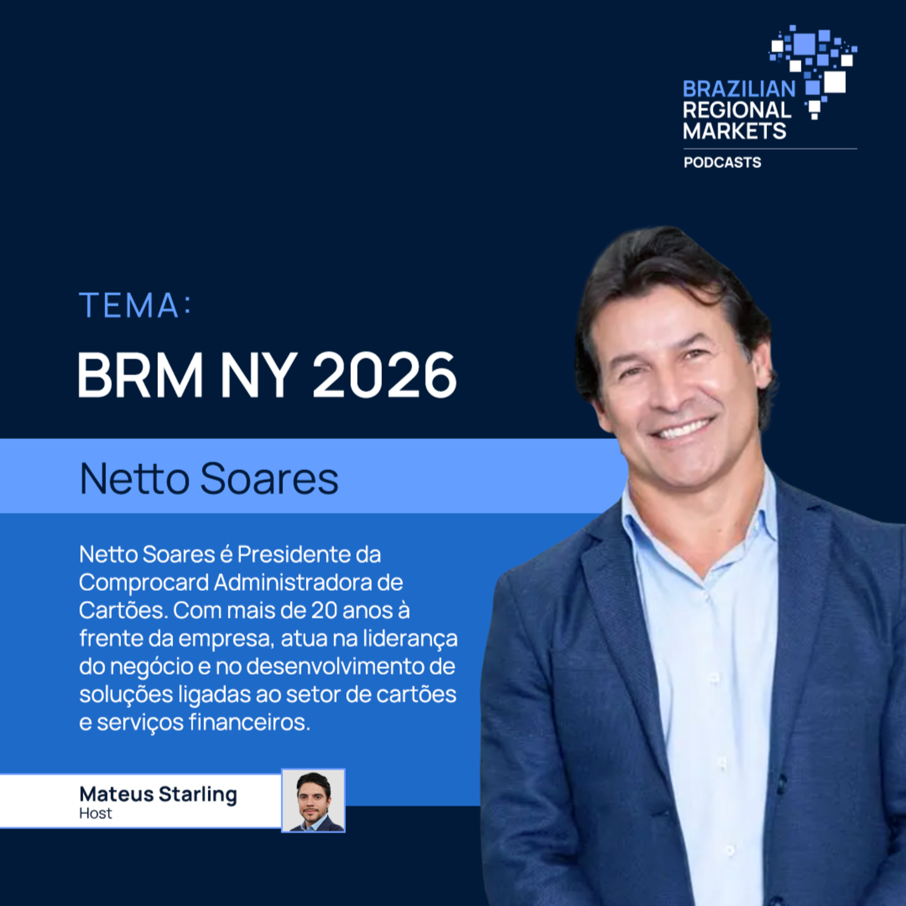 Netto Soares | BRM em Nova York 2026 episode artwork