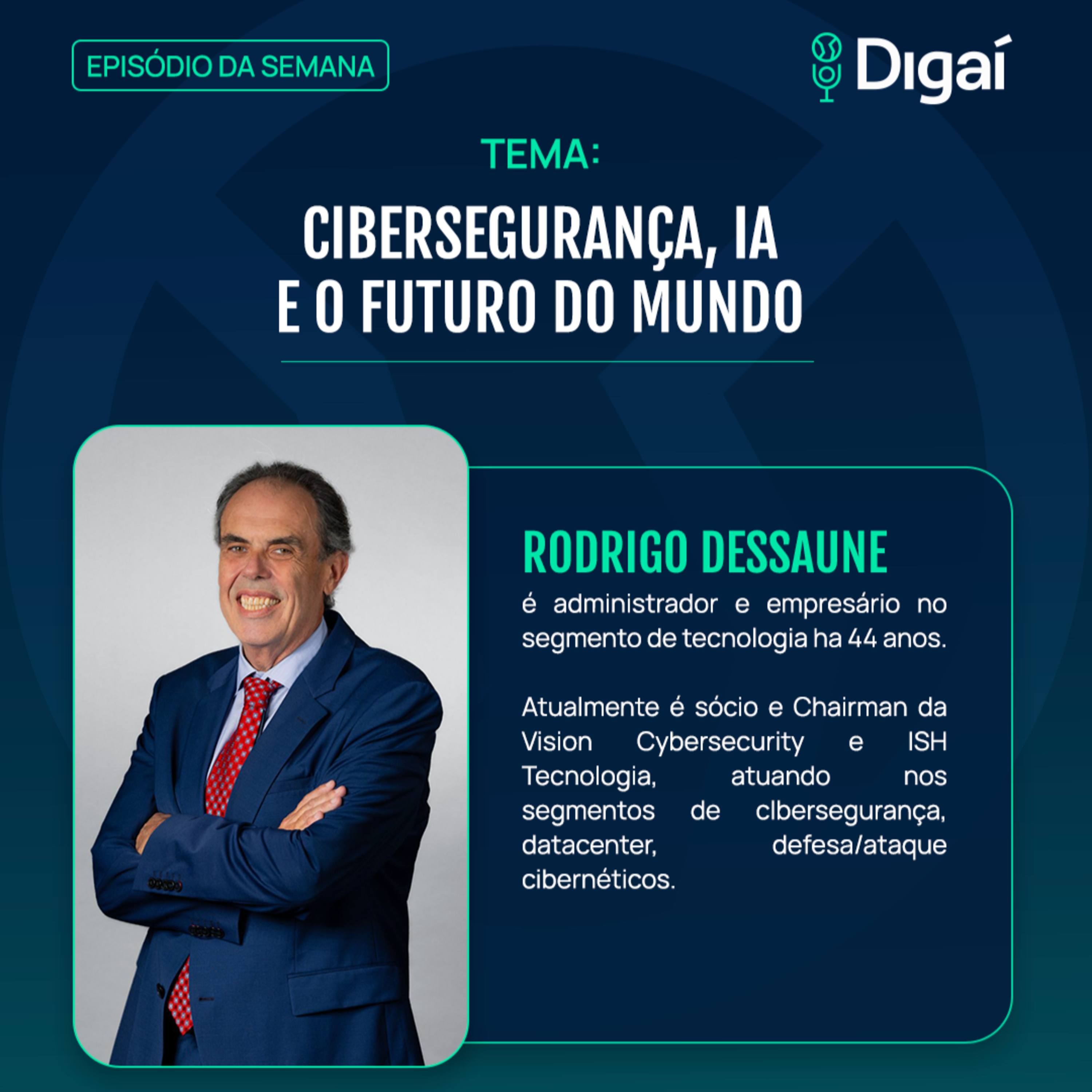 Só 20% Das Empresas Estão Prontas Para O Próximo Ataque Hacker - Rodrigo Dessaune | Digaí #224 episode artwork