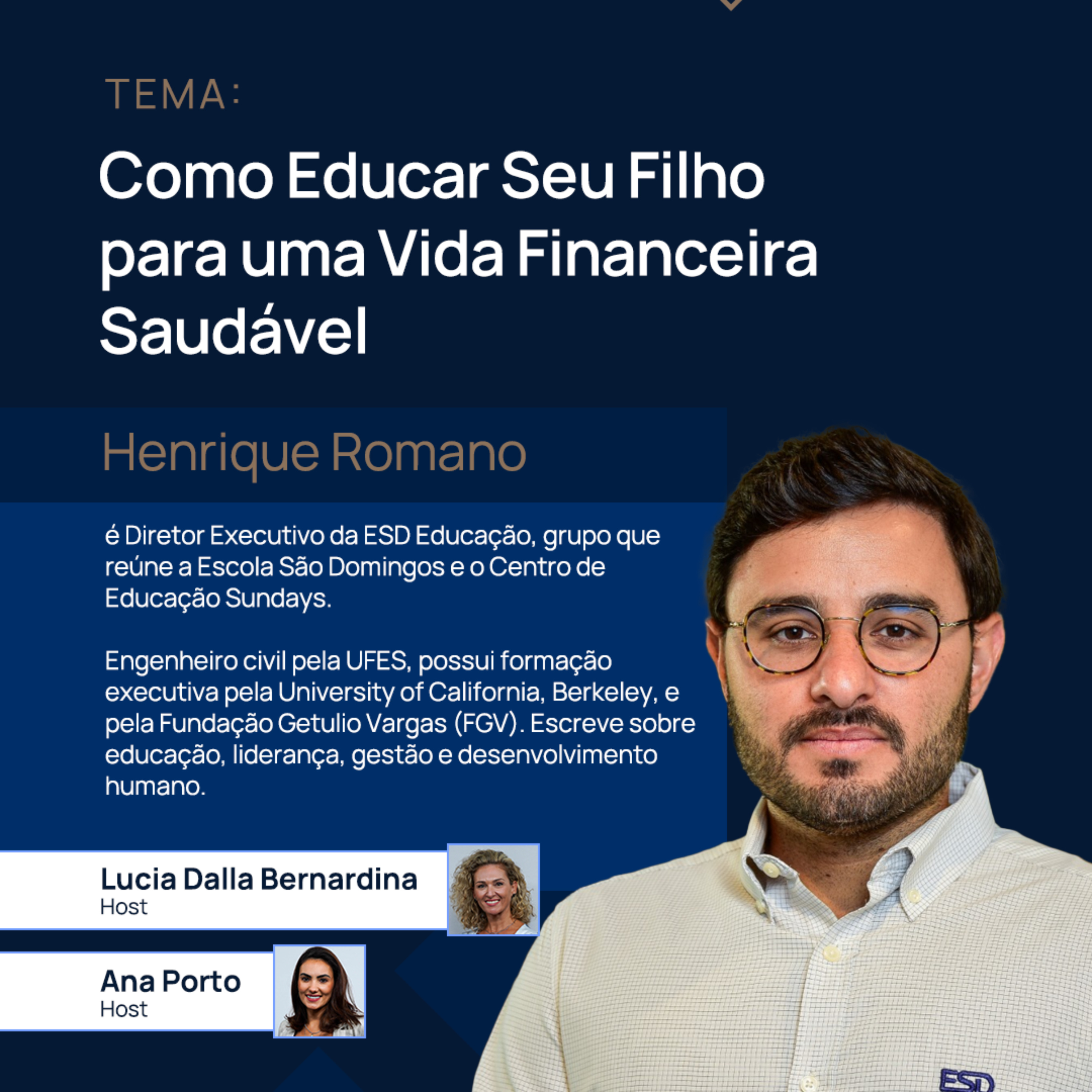 Henrique Romano | Como Educar Seu Filho para uma Vida Financeira Saudável | YouInvestor #40 episode artwork