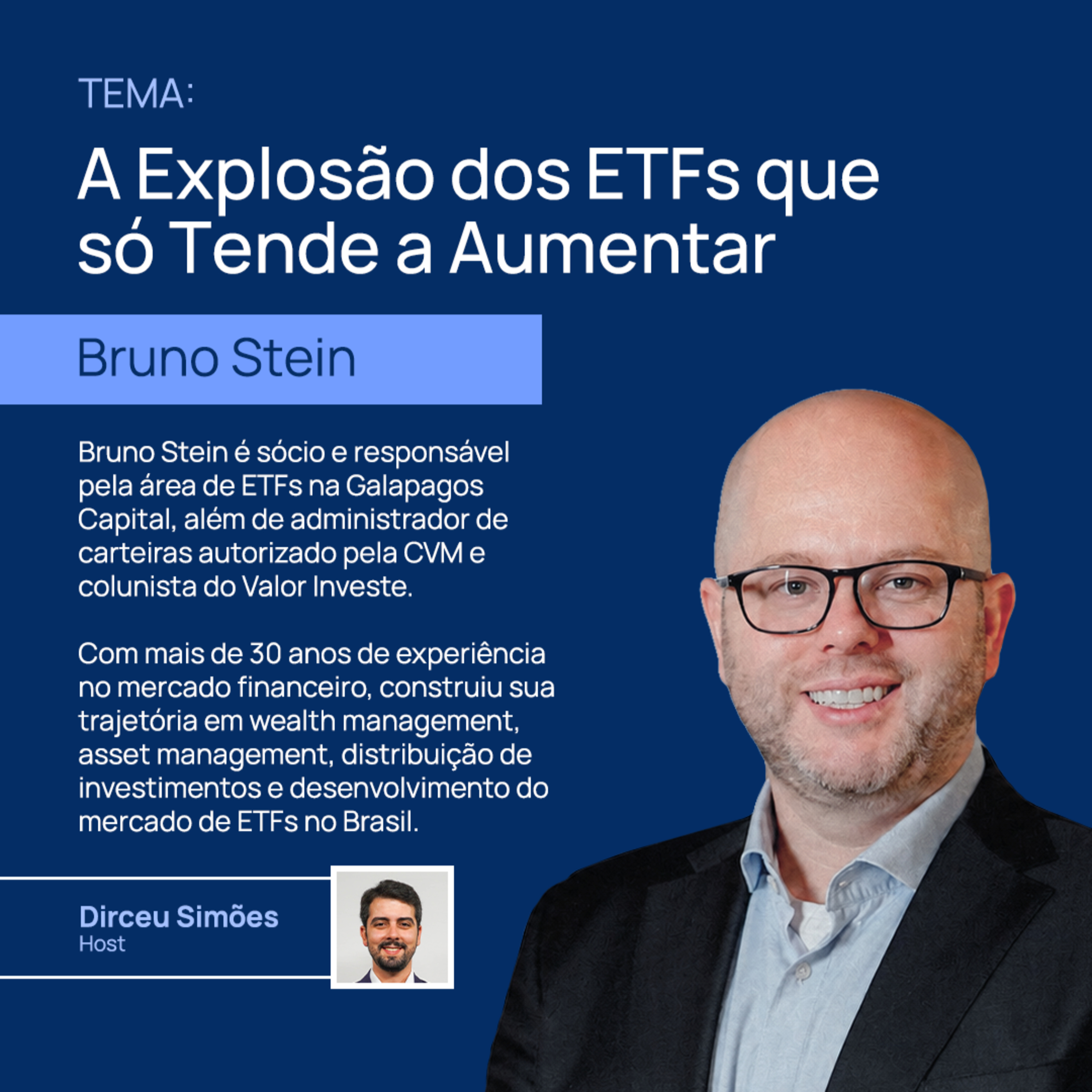 Bruno Stein | A Explosão dos ETFs que só Tende a Aumentar | Market Lab #29 episode artwork