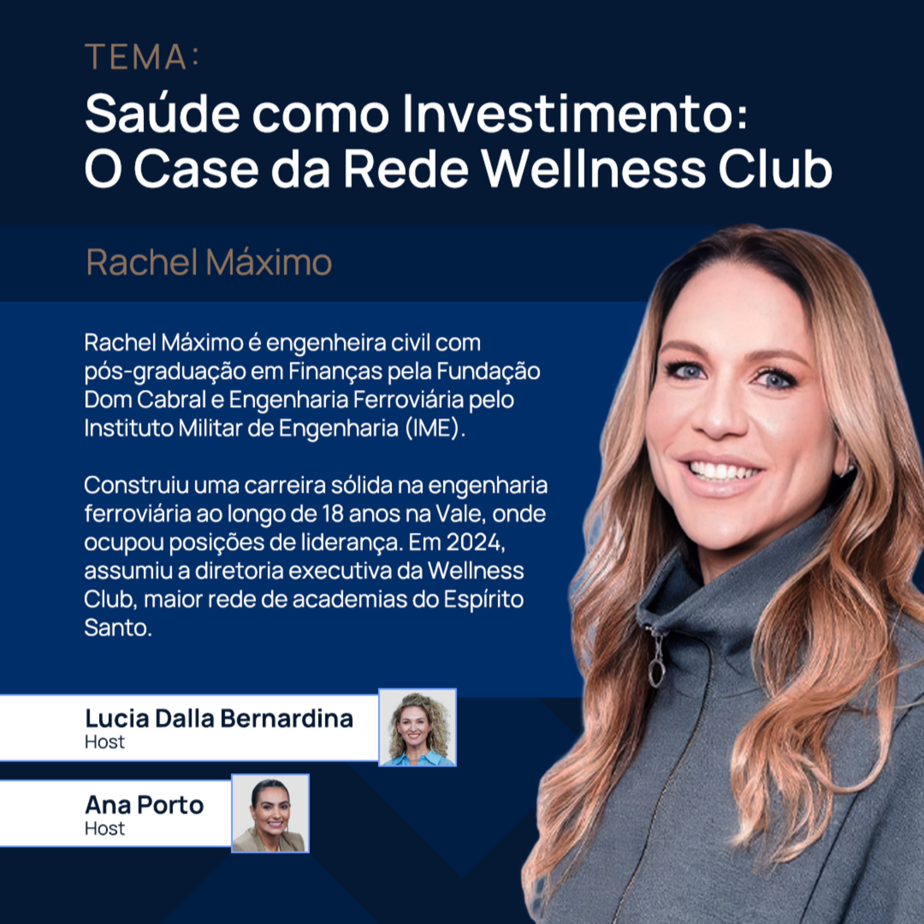 Rachel Máximo | Saúde como Investimento: O Case da Rede Wellness Club | YouInvestor #42 episode artwork