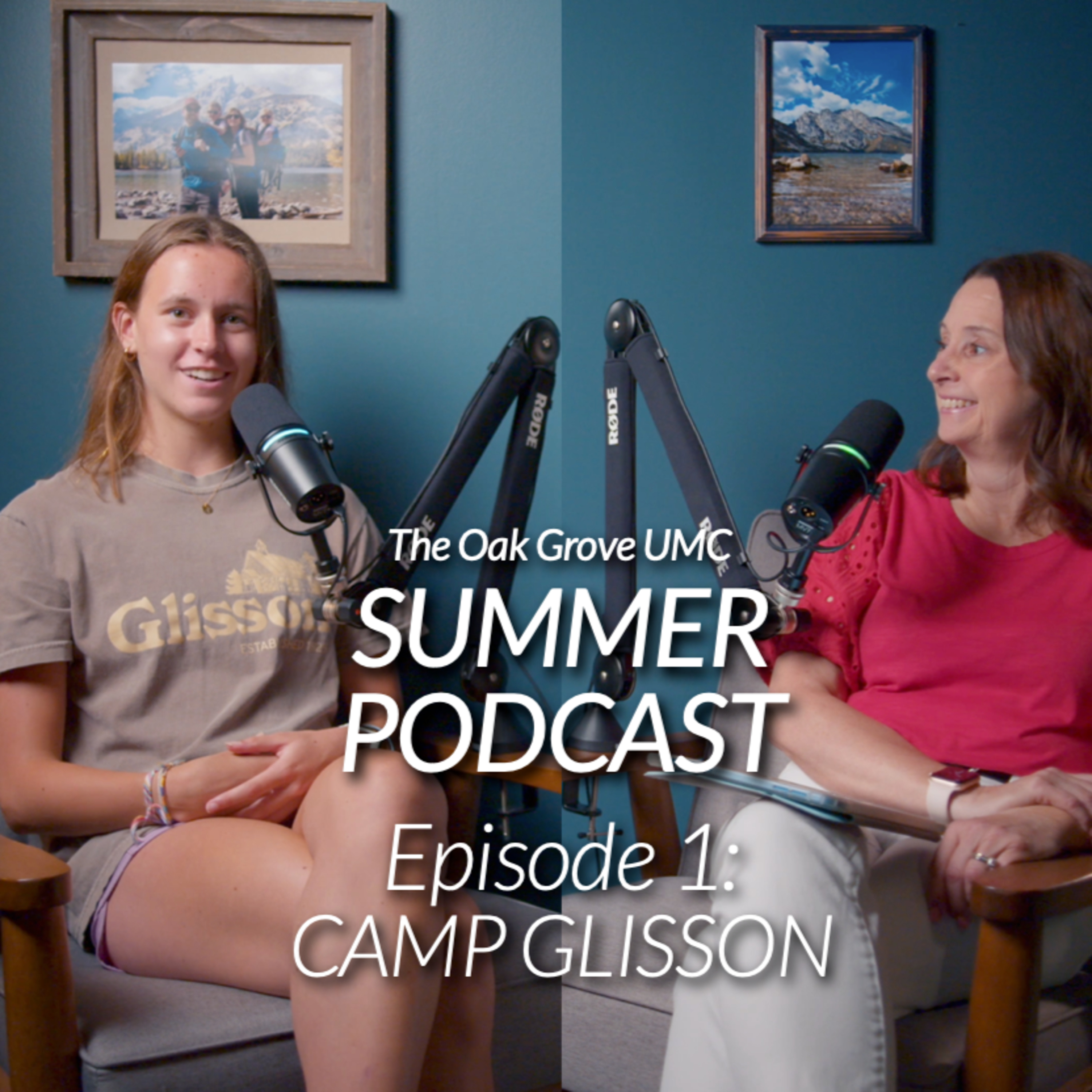 😎⛱️✈️🏔️SUMMER PODCAST: TRAVEL & SPIRITUALITY // Ep 1 Mary Lawton & Pastor Melissa // CAMP GLISSON episode artwork