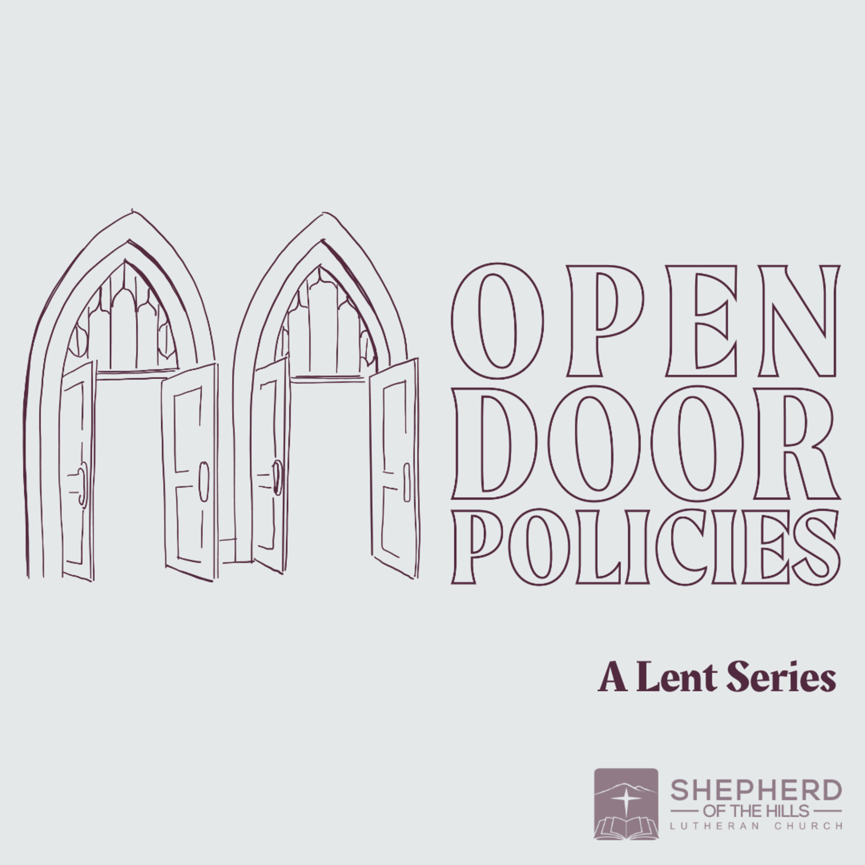 Open Door Policies - Jesus Is Your Champion - March 9, 2025 episode artwork
