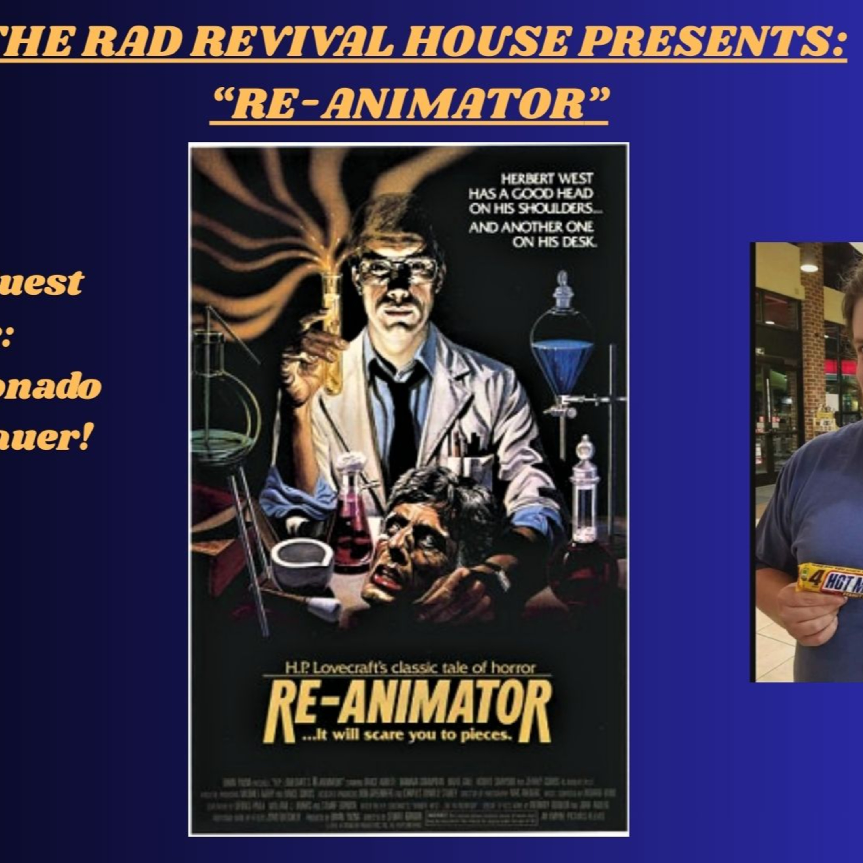 SEASON 3, EPISODE 12, RE-ANIMATOR – STUART GORDON’S 80S-FLAVORED FRANKENSTEIN GORE FEST!