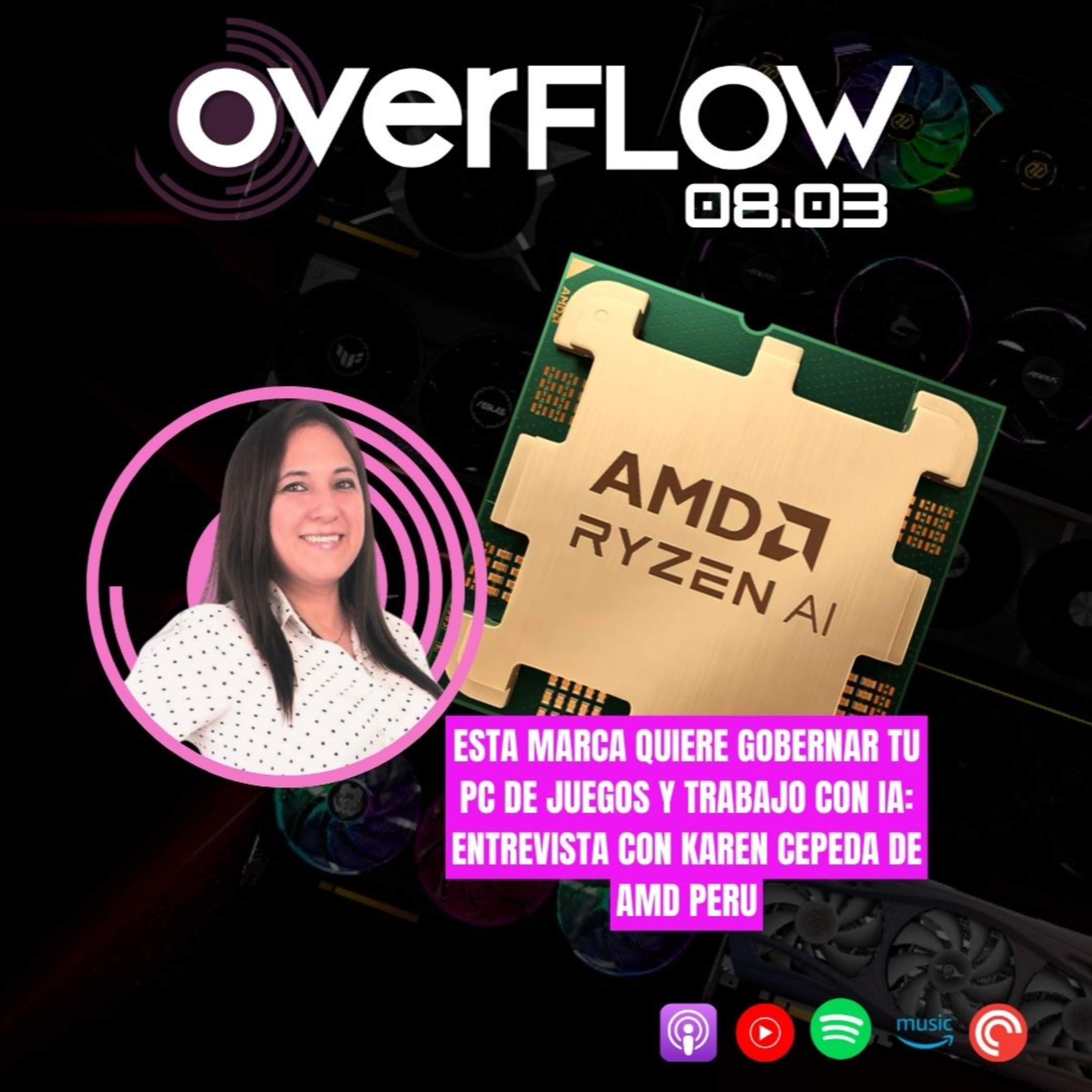 AMD: ¿se puede satisfacer al mercado IA y gaming al mismo tiempo? OVERFLOW 080325