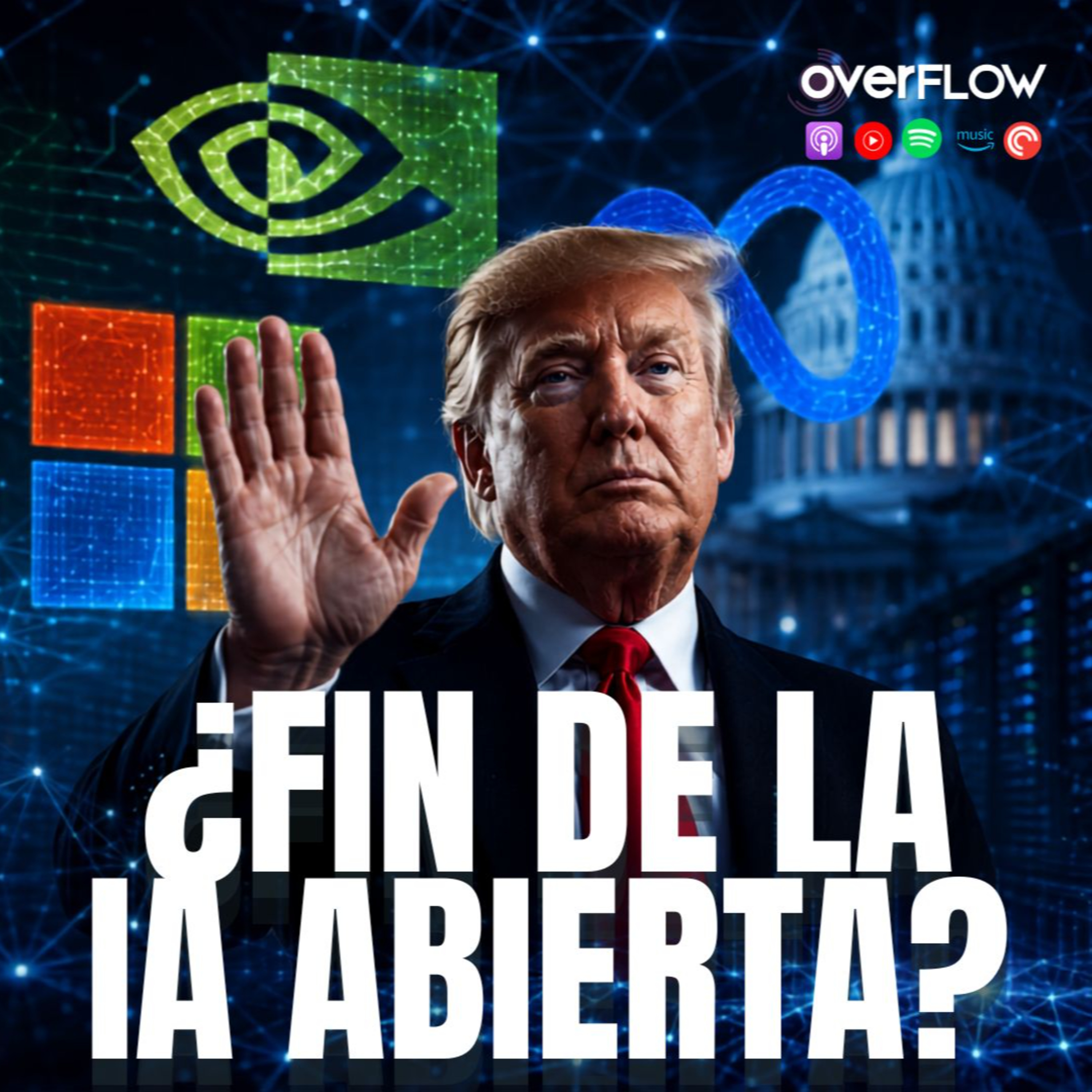 EE. UU. podría cerrar la puerta a la IA abierta y estas empresas quieren evitarlo | OVERFLOW 270726